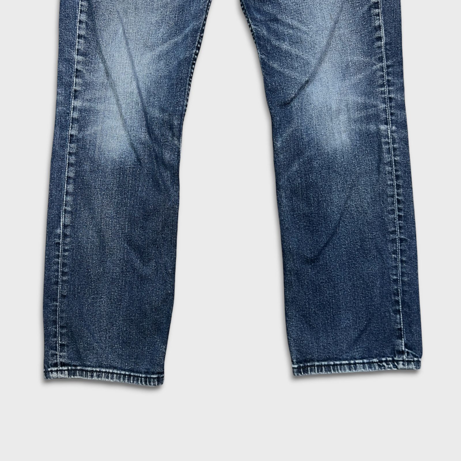 Levi's × Vintage Levi's 514 Jeans 32x30 Slim Straight Fit American Denim Pant Size US 32 / EU 48 - 3 Thumbnail