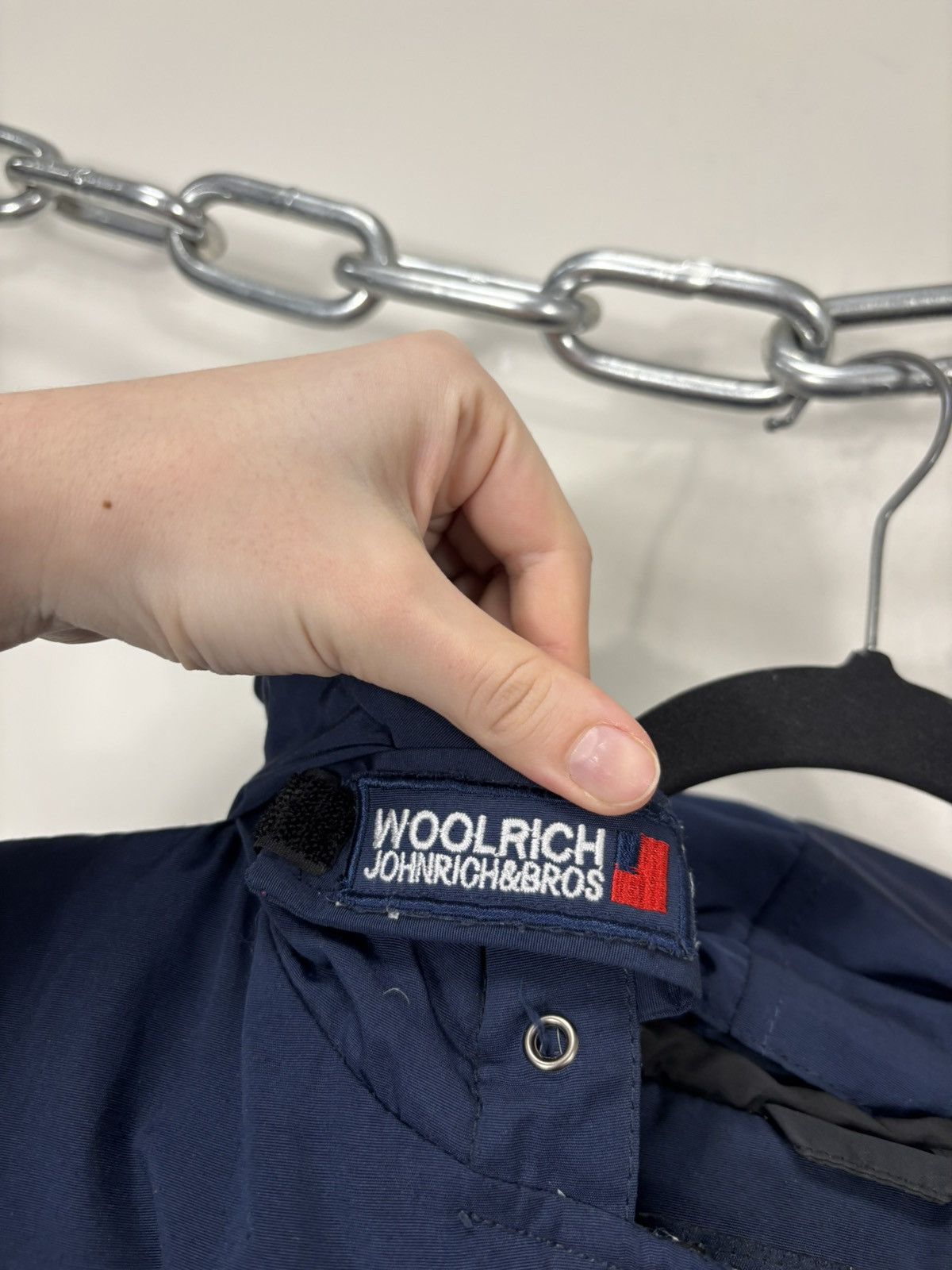 Woolrich Woolen Mills Woolrich Women’s Blue Hooded Down Puffer Jacket Parka Coat Size XS / US 0-2 / IT 36-38 - 14 Thumbnail
