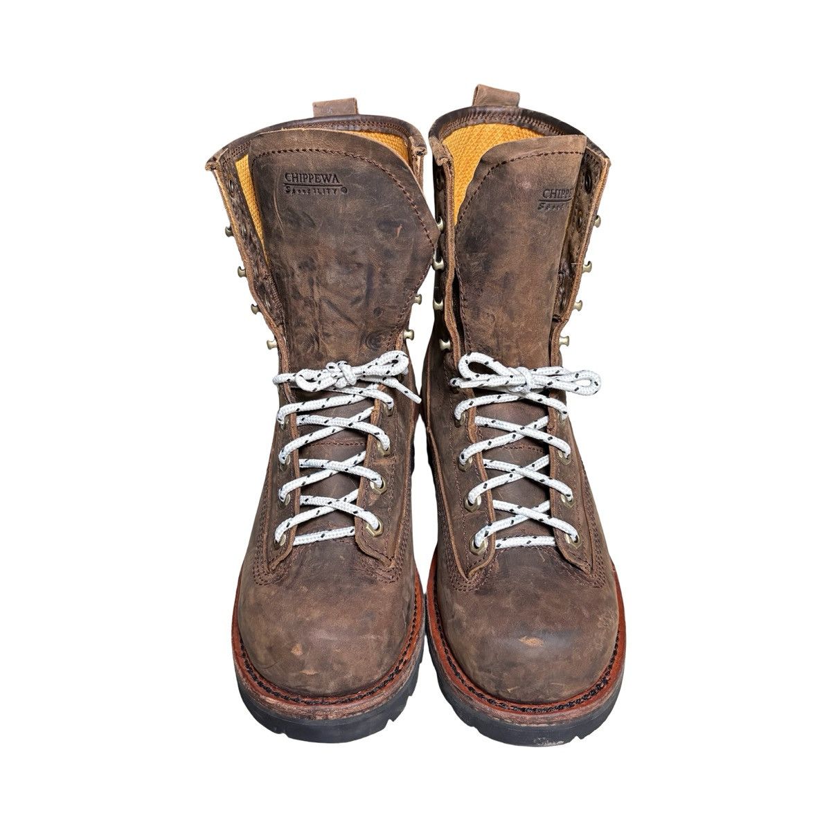 Chippewa Mens Chippawa Boots Size 7 M Lace Up Insulated Steel Toe Size US 7 / EU 40 - 2 Thumbnail