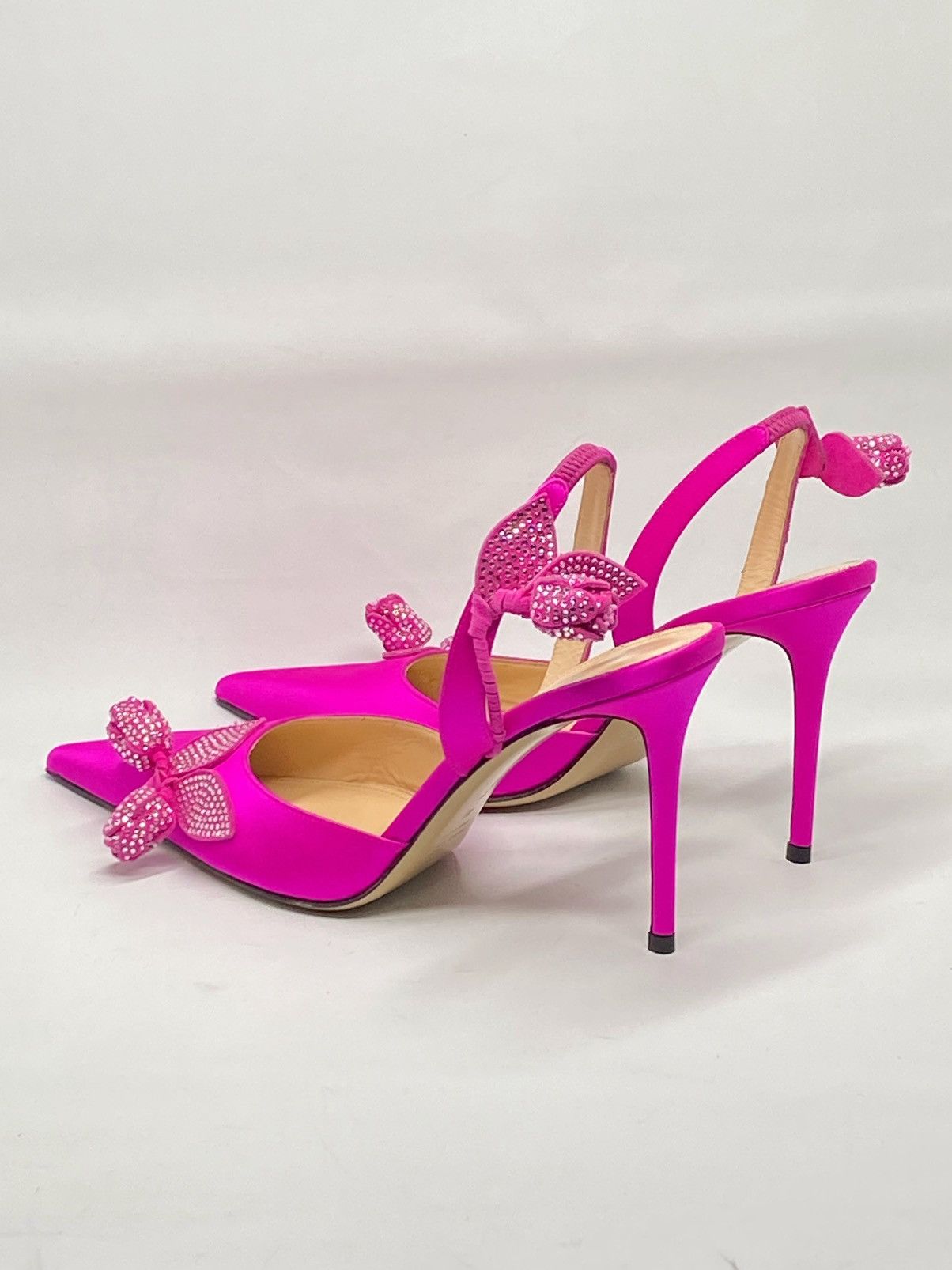 MACH & MACH Mach & Mach Wonder Tulip 95MM Crystal Slingback Pump size 40 Size US 10 / IT 40 - 10 Thumbnail