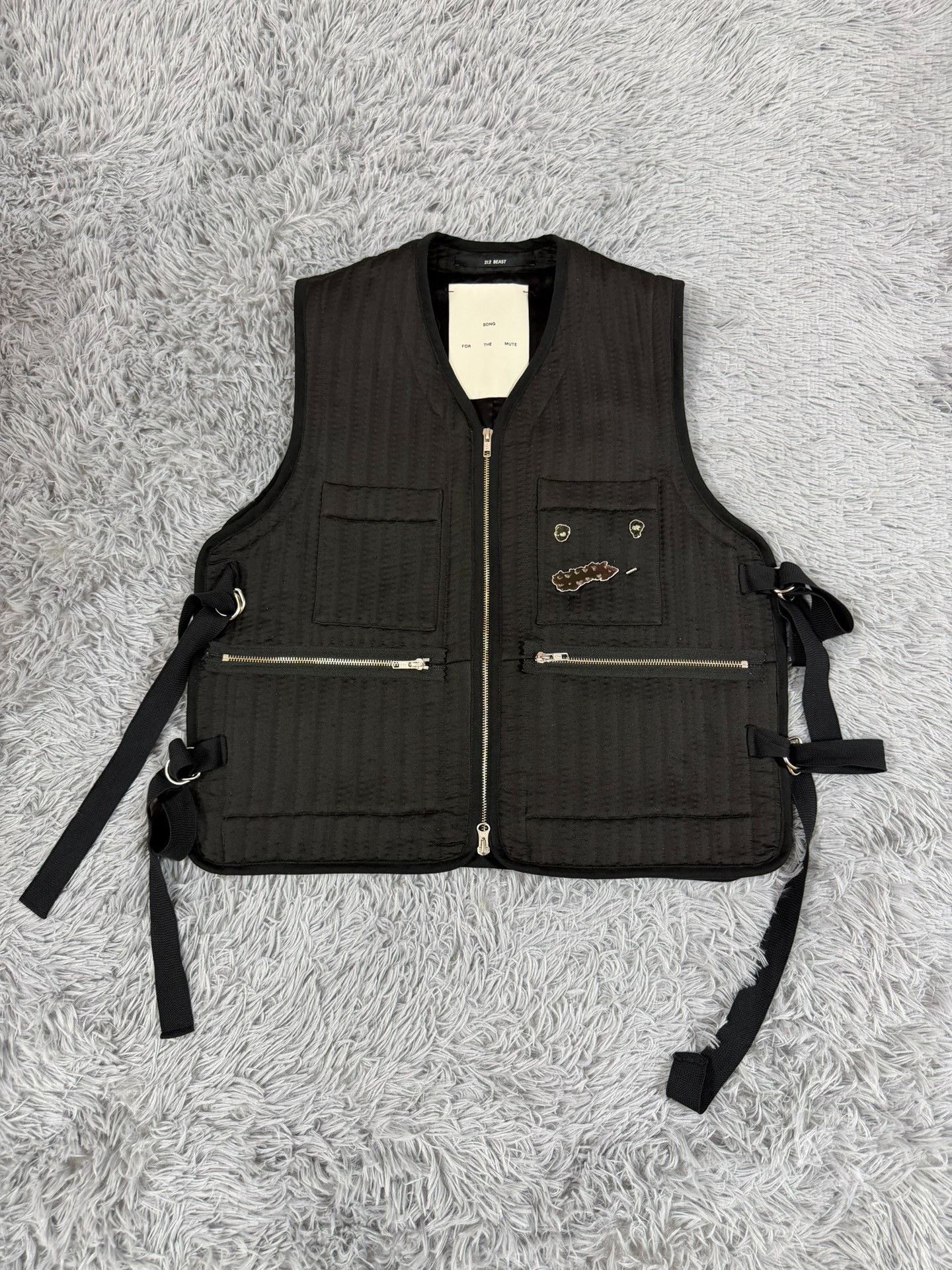 Song For The Mute Song for the Mute Wool Black Vest xxl Men Size US XXL / EU 58 / 5 - 1 Thumbnail