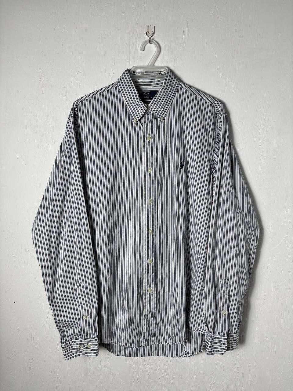 Polo Ralph Lauren Polo Ralph Lauren striped vintage button up shirt Size US XL / EU 56 / 4 - 1 Thumbnail