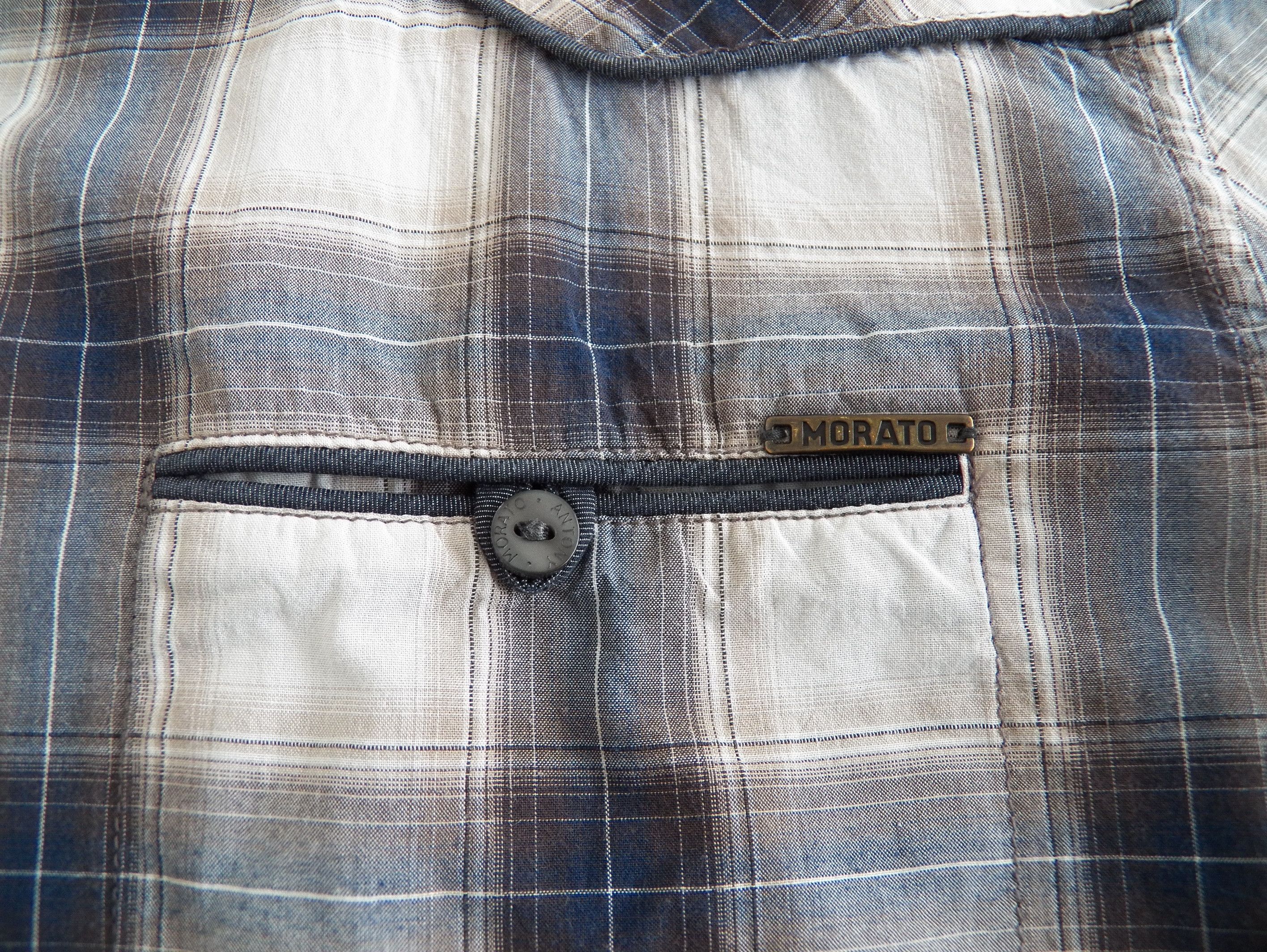 Antony Morato Antony Morato Mens Shirt Size 48 S-M? multi check cotton Size US M / EU 48-50 / 2 - 3 Thumbnail