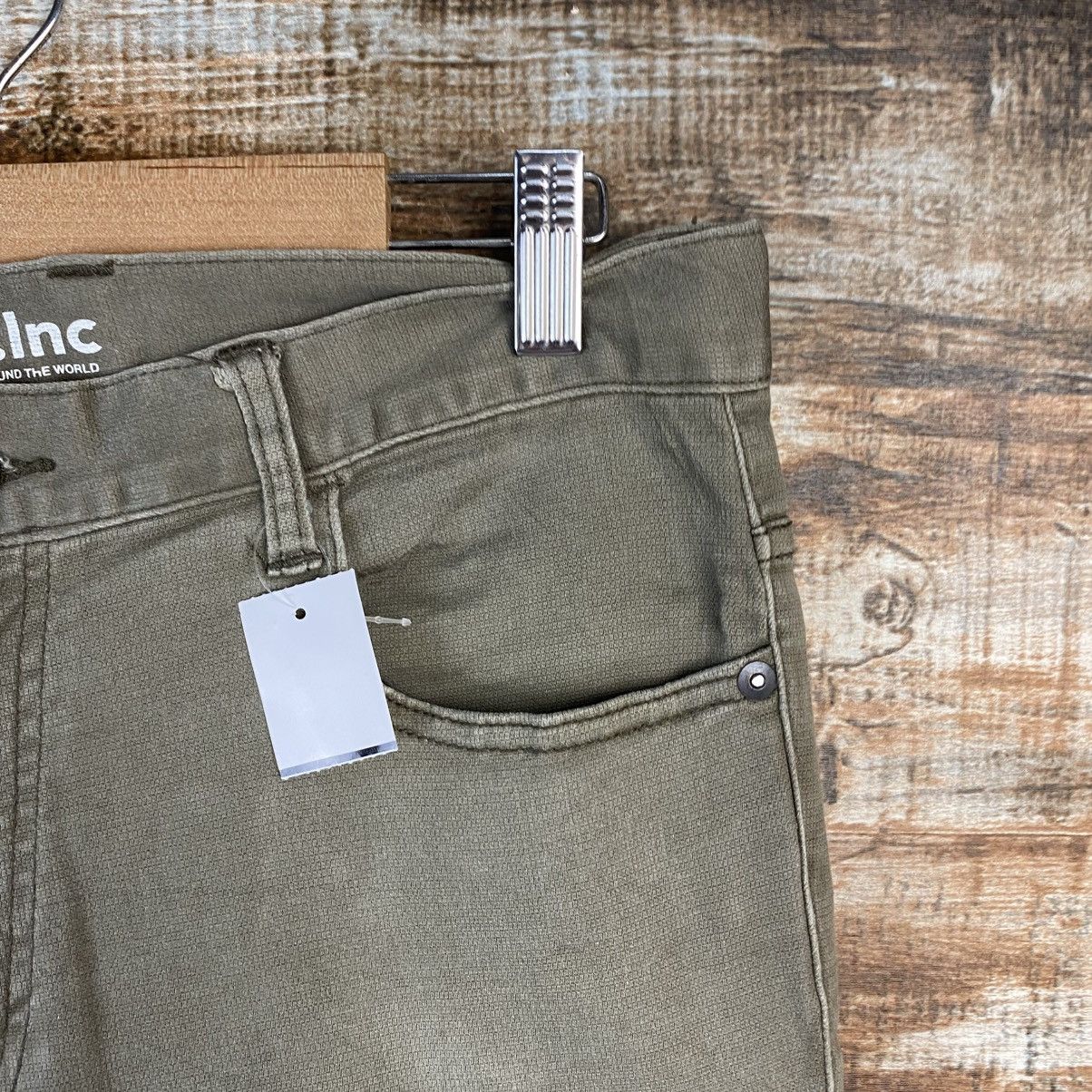 Japanese Brand DL Scot Inc Green Cargo Multipocket Pants #C1221 Size US 32 / EU 48 - 8 Thumbnail