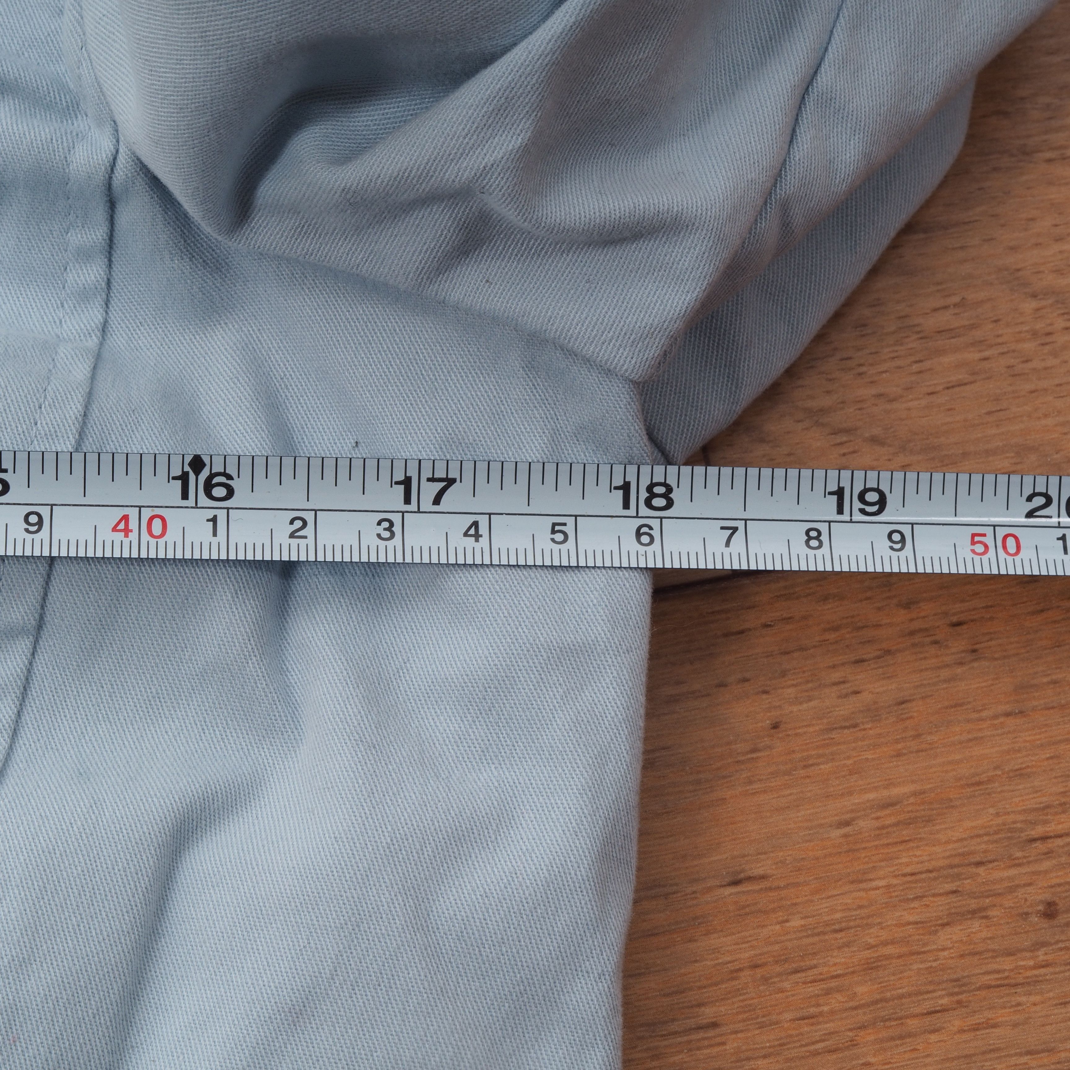 Designer × Other Alessandro Albanese Light Blue Cotton Zip Jacket Size M / US 6-8 / IT 42-44 - 9 Thumbnail