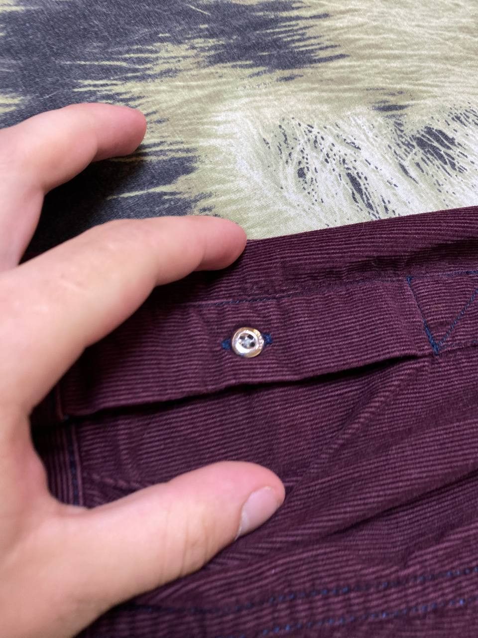 Diesel Trashed Shirt Vintage Cropped Button Up Size US M / EU 48-50 / 2 - 19 Thumbnail