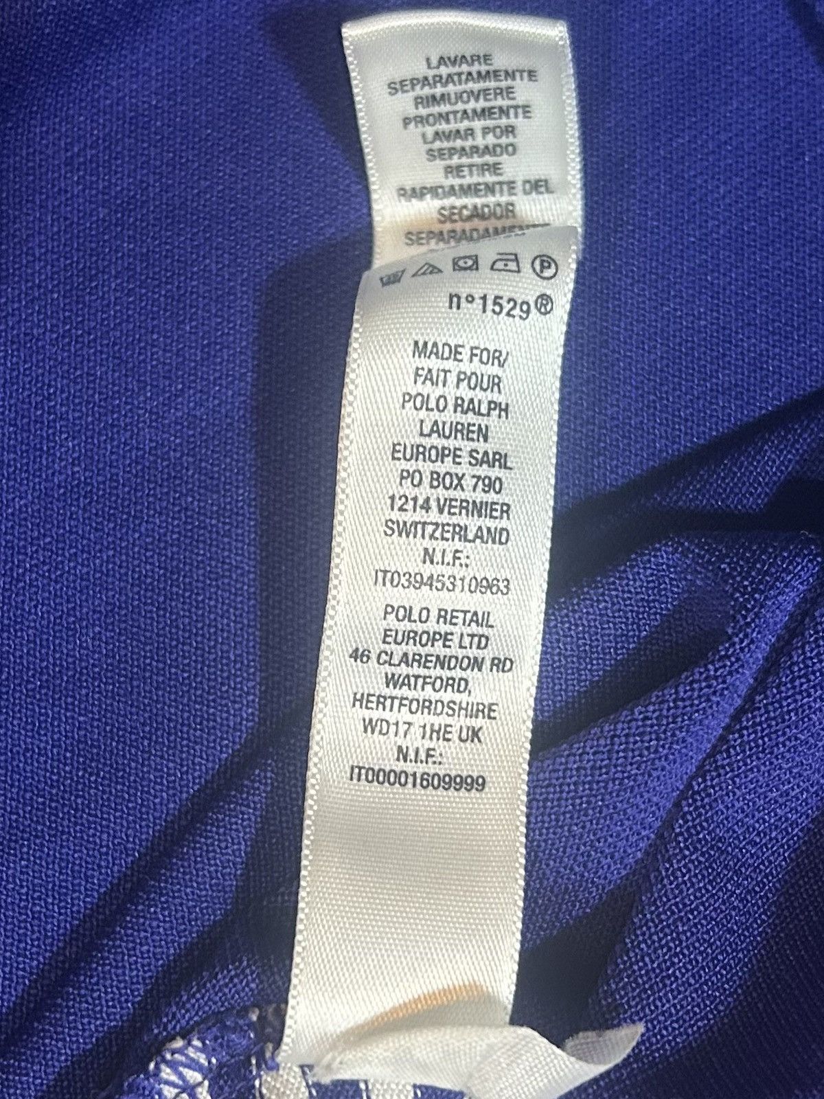 RLX Ralph Lauren RLX Ralph Lauren Blue Ryder Cup 2012 Medinah Polo EUC S Size US S / EU 44-46 / 1 - 6 Thumbnail