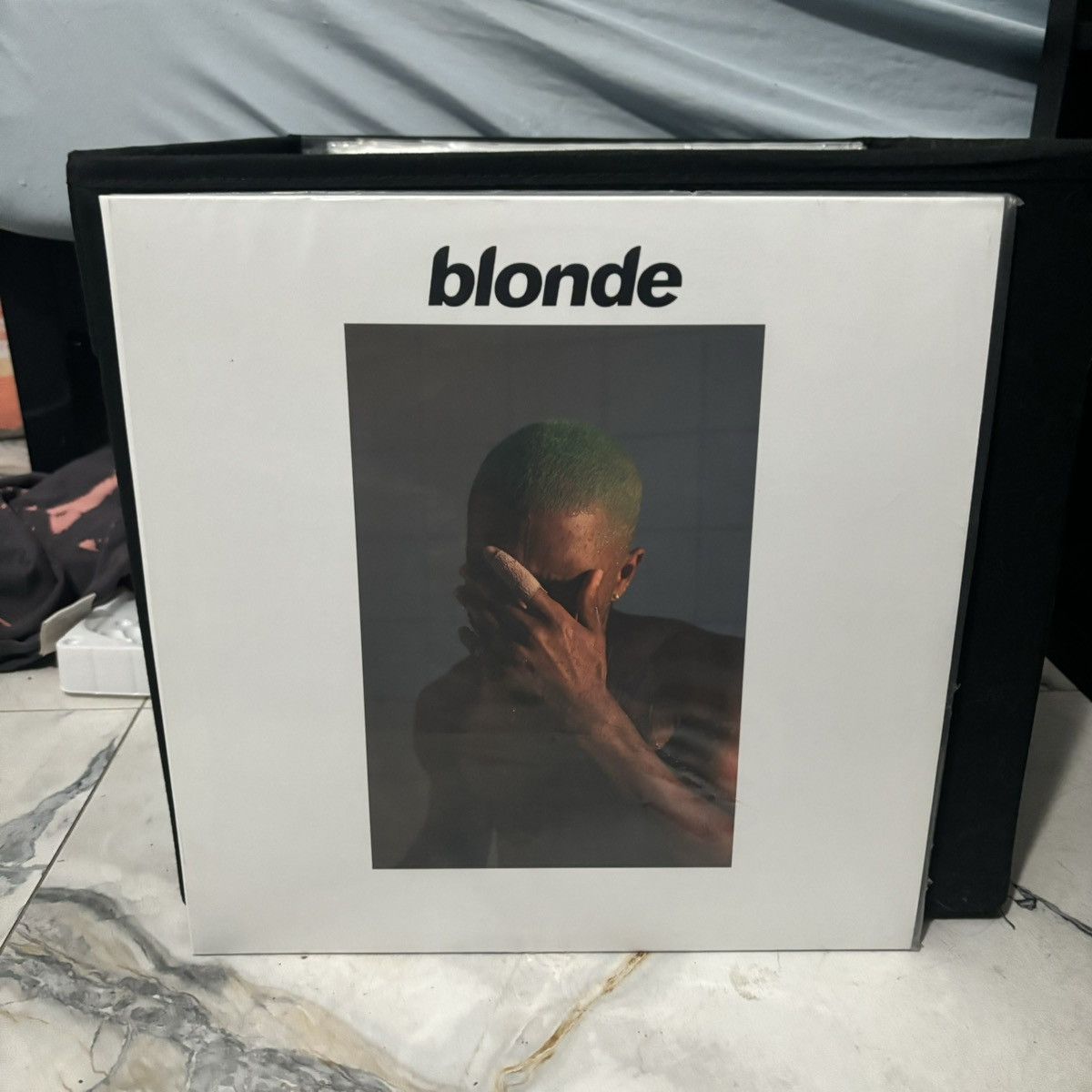 image of Vintage Frank Ocean Blonde Vinyl in White, Men's