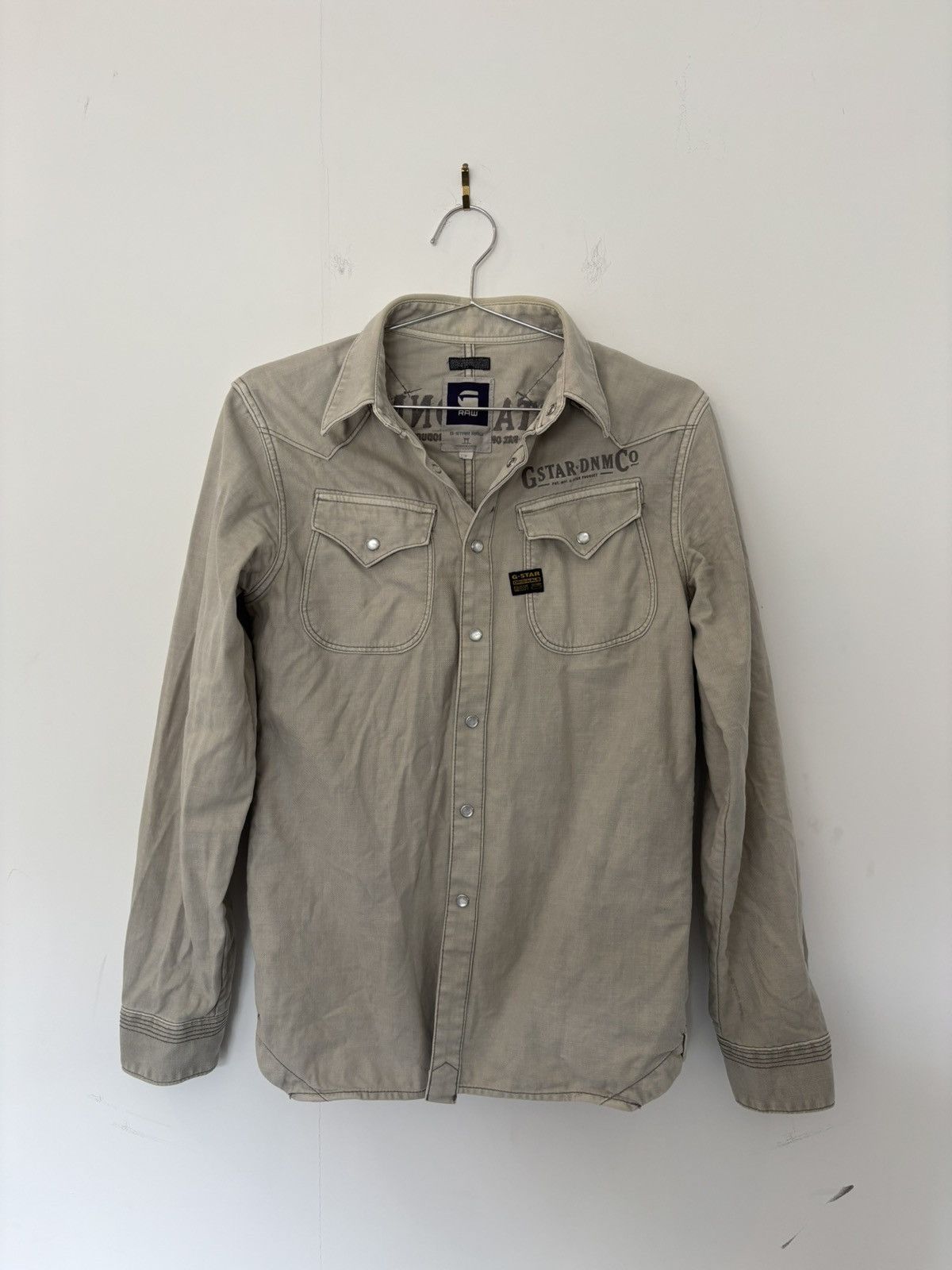G-Star G STAT BUTTON UP SHIRT Size US S / EU 44-46 / 1 - 1 Thumbnail