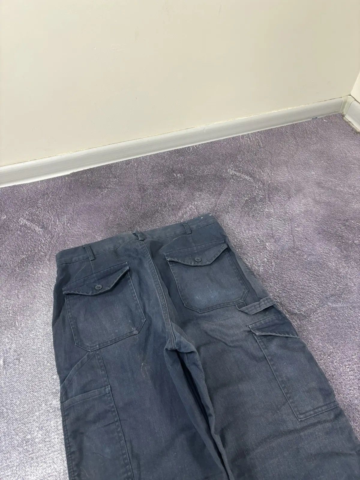 Dickies × Vintage Vintage Dickies American Workwear Navy Hype Cargo Pants Size US 32 / EU 48 - 13 Thumbnail