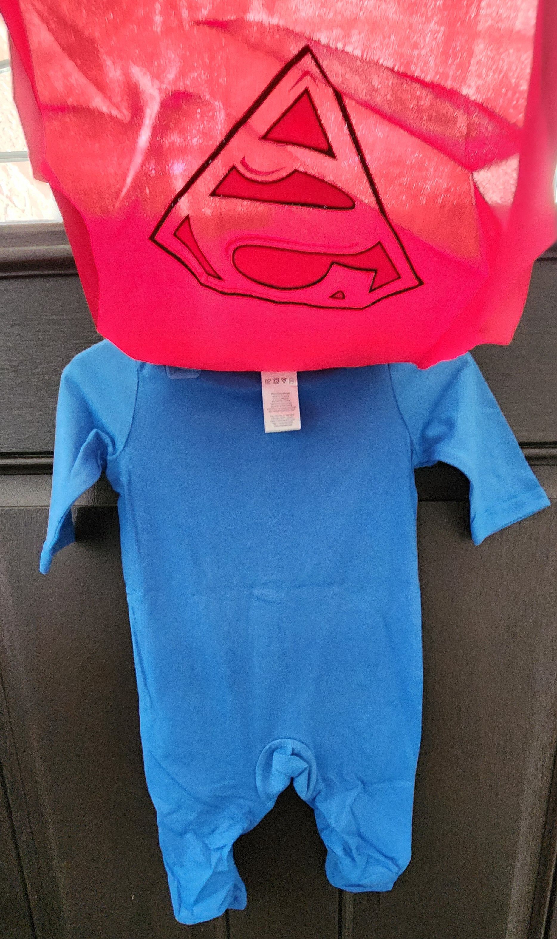 DC Comics NIP DC Comics Justice Superman Baby Boy Costume 0-3 Month Size US XXS / EU 40 - 4 Thumbnail