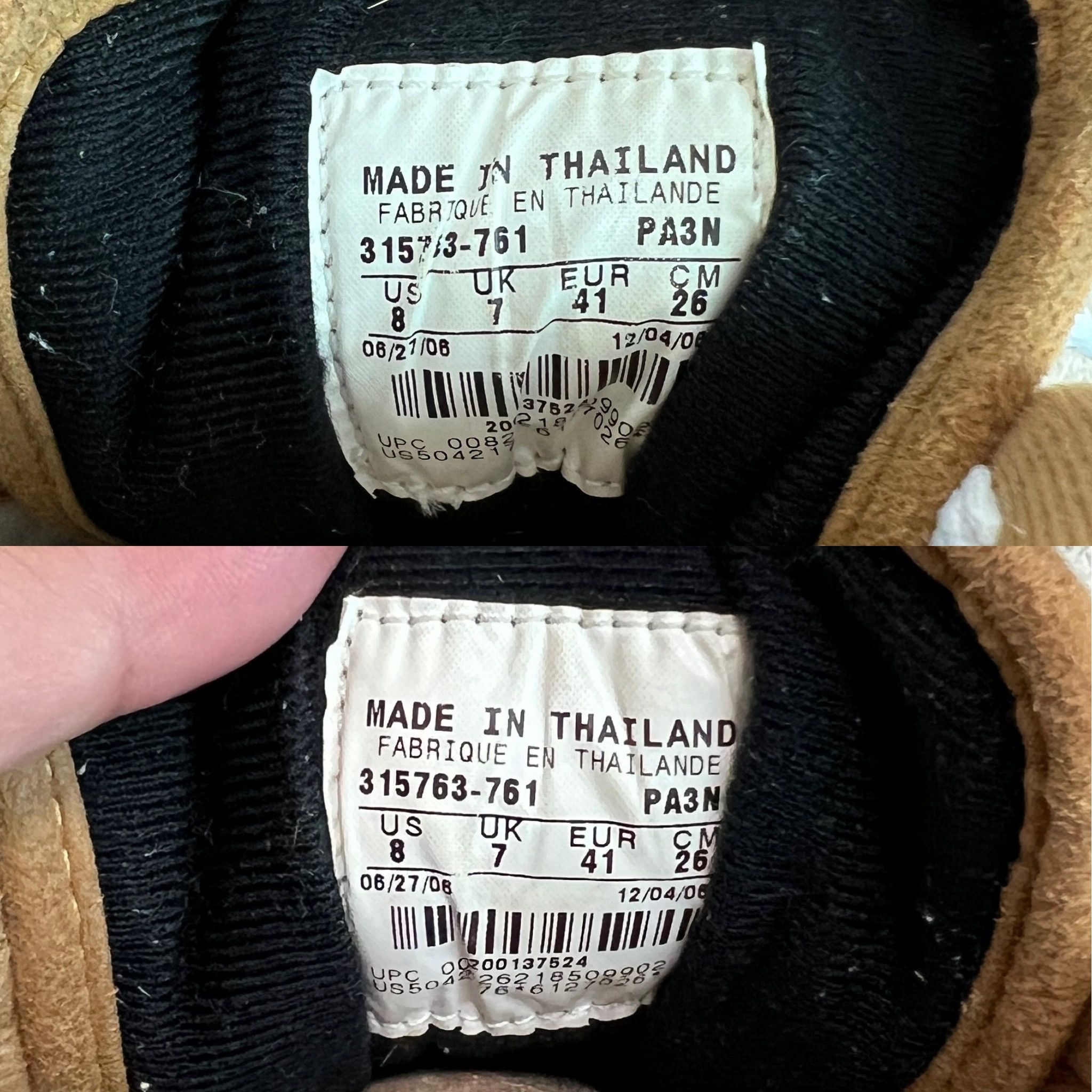 Nike 2007 Nike Air Max 1 Atmos Supreme Animal Pack (315763-761) Size US 8 / EU 41 - 7 Thumbnail