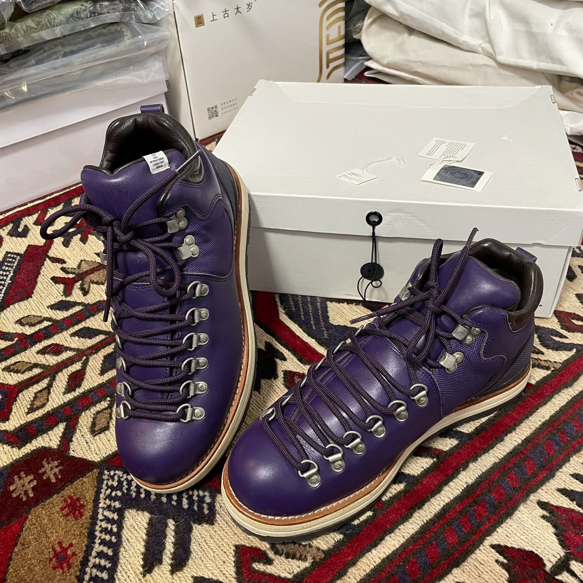Visvim visvim 11aw serra boots purple 9.5 near mint Size US 9.5 / EU 42-43 - 2 Thumbnail
