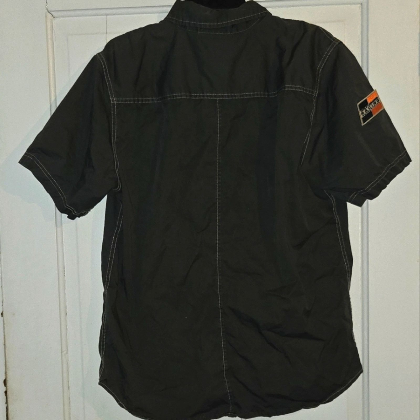 Harley Davidson Harley-Davidson® Screamin' Eagle Short Sleeve Woven Shirt M Size US M / EU 48-50 / 2 - 2 Thumbnail