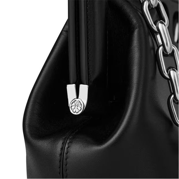Alexander McQueen o1g2r1mq0824 Size: OS / The Peak Small Bag in Black Size ONE SIZE - 3 Thumbnail