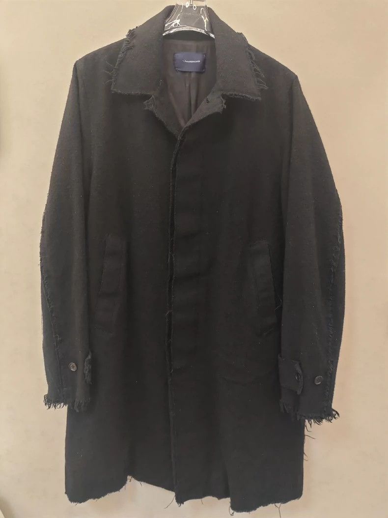 Undercover Elegant Fringed Wool Coat by Undercover Size US M / EU 48-50 / 2 - 2 Thumbnail