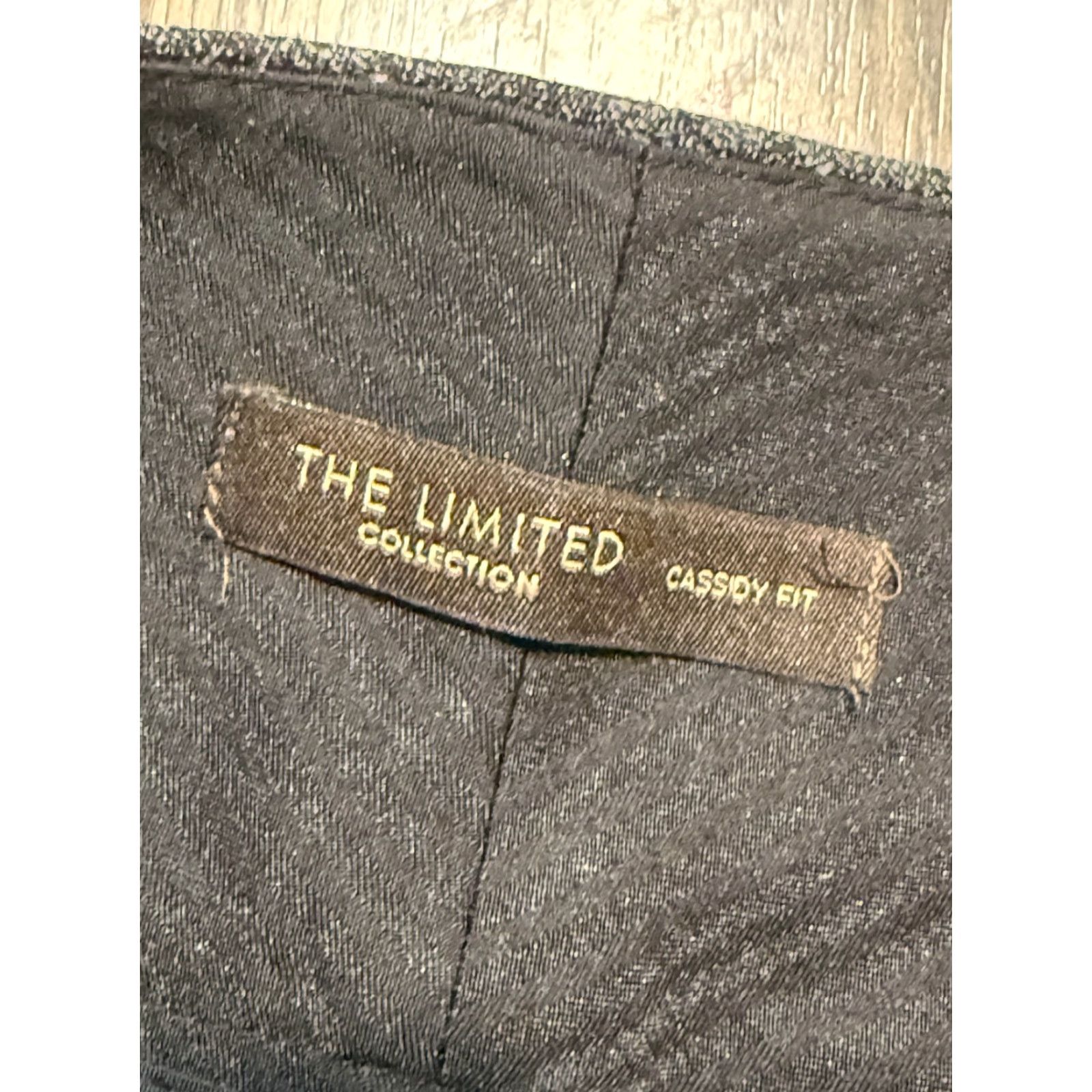 Vintage VINTAGE? The Limited Collection Pants Women's 0 Gray Flared Cassidy Fit Dress Pants Size 25" / US 0 / IT 36 - 4 Thumbnail