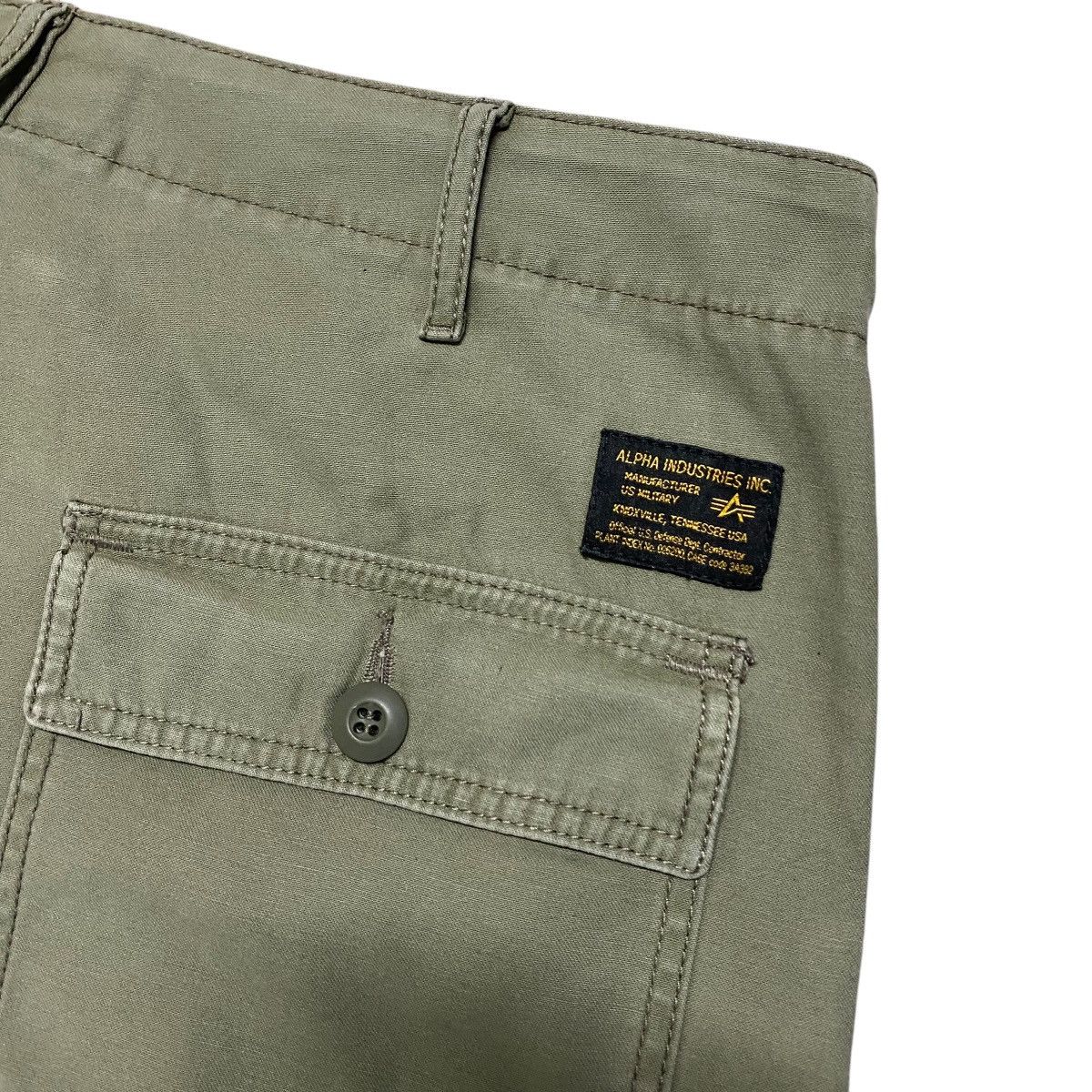 Alpha Industries Vintage Alpha Industries Fatigue Pants Size US 35 - 13 Thumbnail