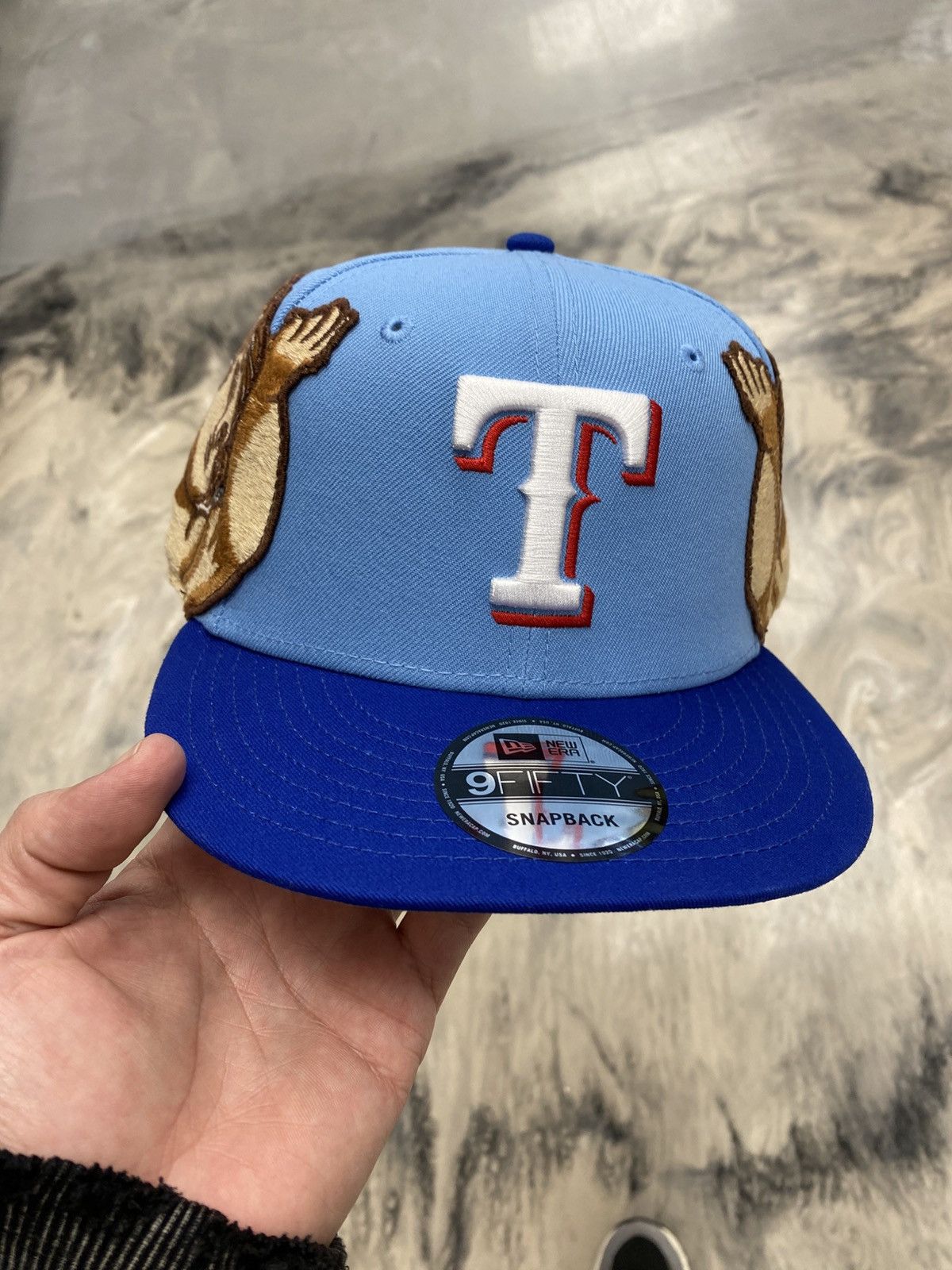 Jon Stan NYC × MLB × New Era New era x Jon Stan Texas Rangers SnapBack hat authentic Size ONE SIZE - 1 Thumbnail