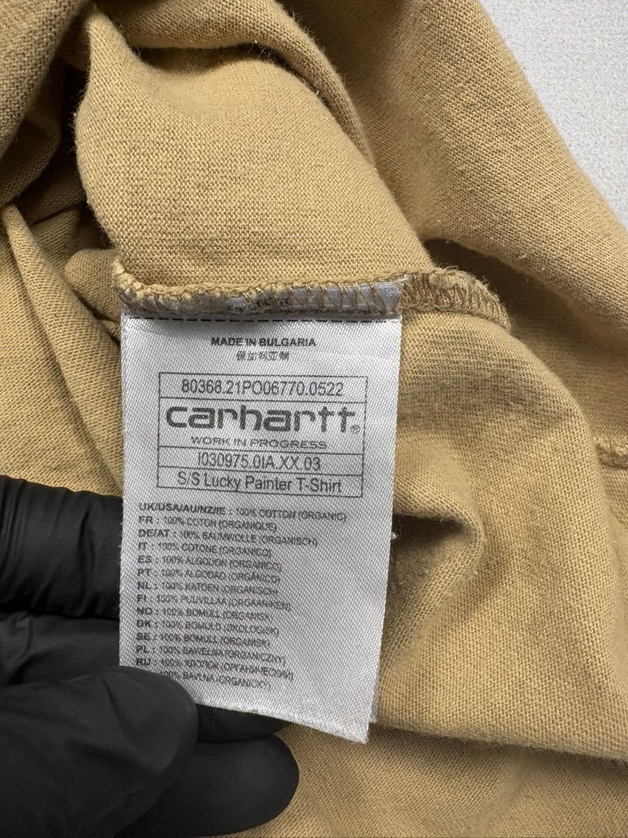 Carhartt Wip Carhartt WIP Lucky Painter Beige T Shirt Size M Streetwear Size US M / EU 48-50 / 2 - 12 Thumbnail