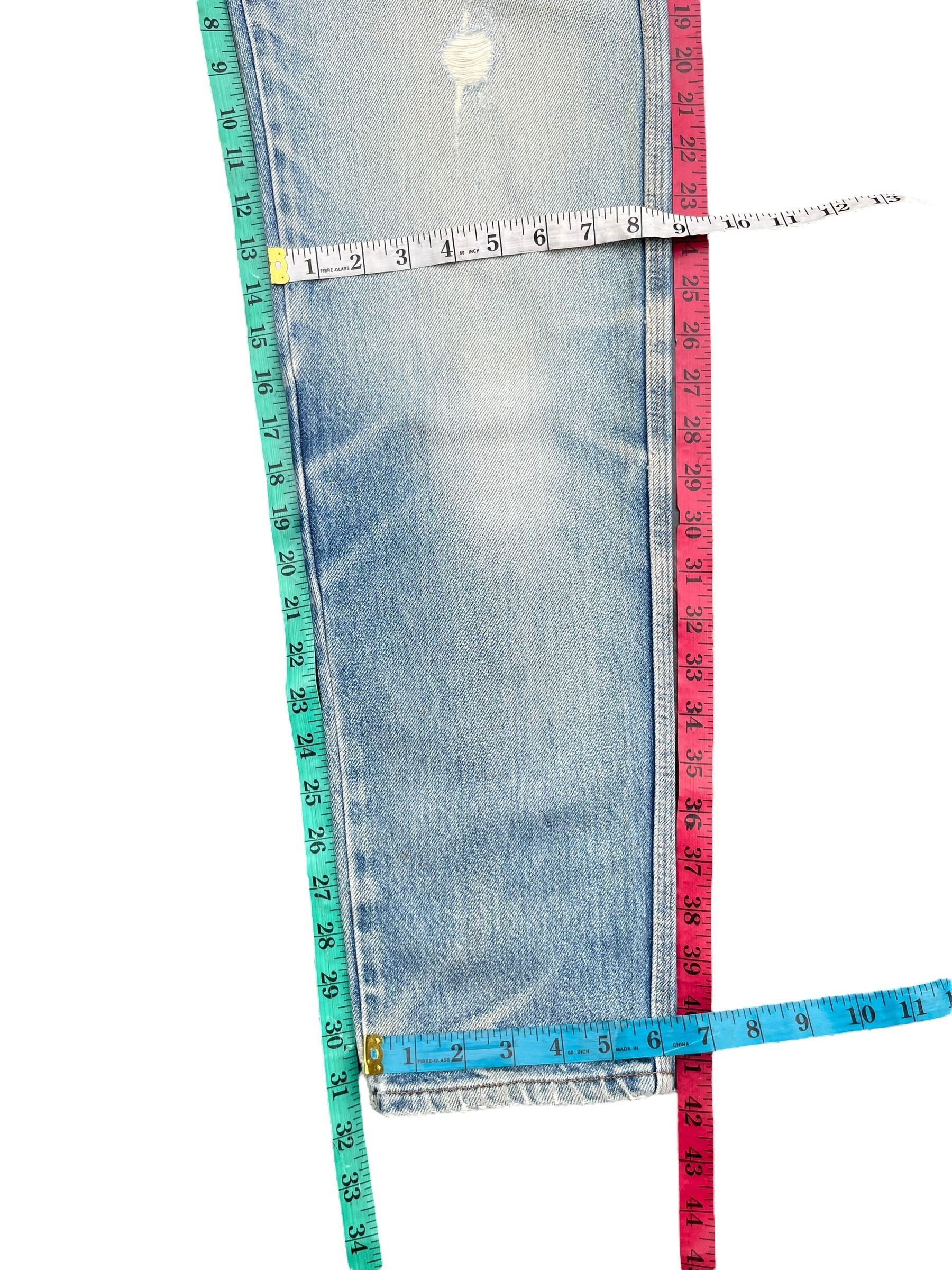 Levi's Vintage 1992 Levis 636 E Faded Distresed Size US 29 - 12 Thumbnail