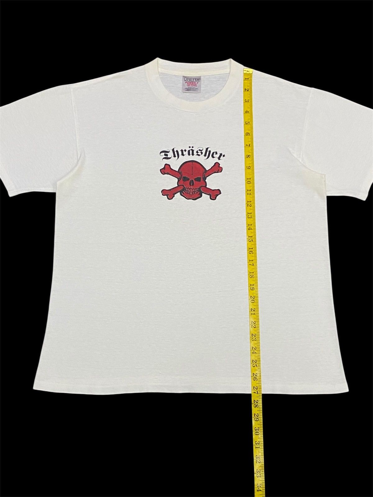 Thrasher × Vintage Vintage Thrasher Skull 1993 Skete Tee Size US L / EU 52-54 / 3 - 13 Thumbnail