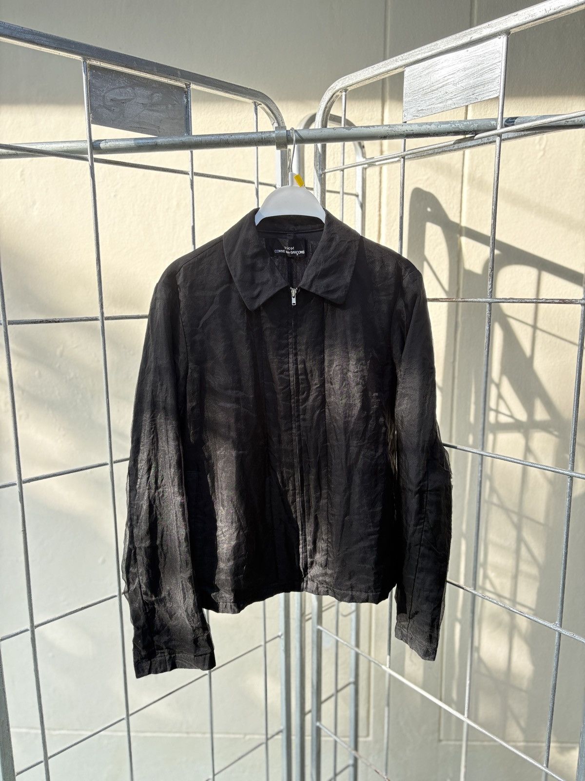 Comme des Garcons Comme des Garcons double zip up / double layer jacket Size S / US 4 / IT 40 - 1 Thumbnail