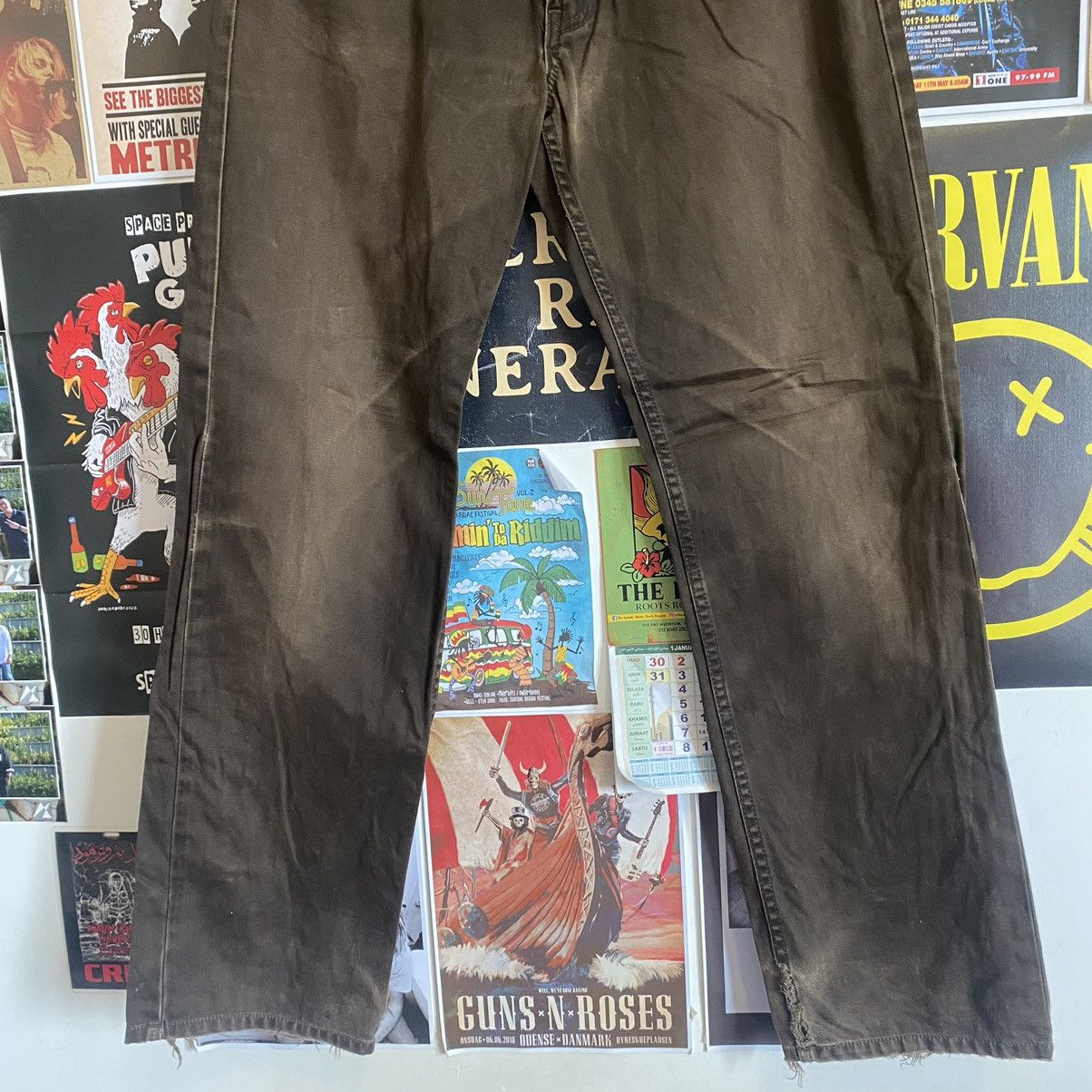 Levi's Vintage Levi’s 502 Japanese Faded Brown Chino Pants Size US 31 - 3 Thumbnail