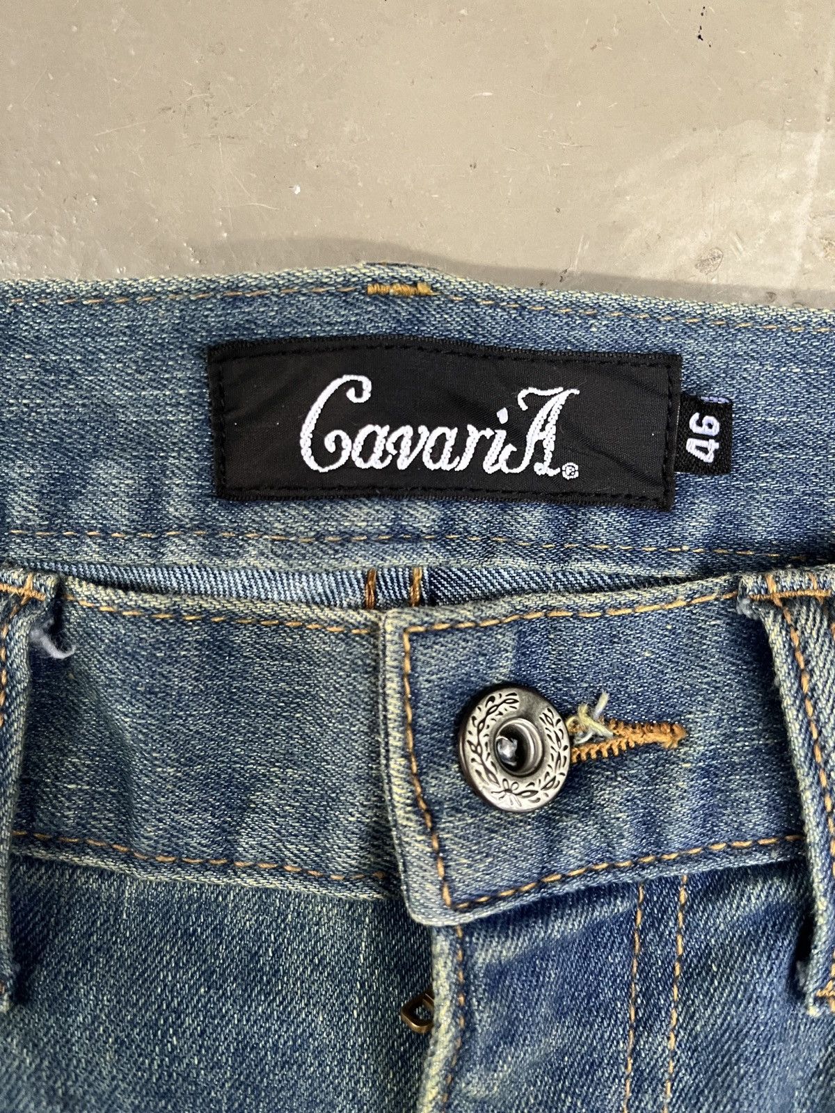 If Six Was Nine GRAIL CAVARI A MUD MAX WASHED DISTRESSED COTTON PANT Size US 30 / EU 46 - 11 Thumbnail