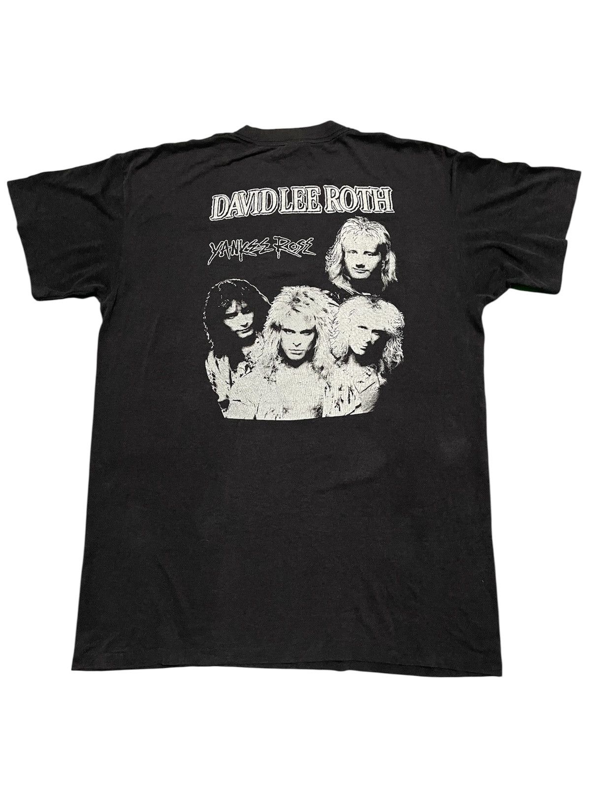 Band Tees Vintage David Lee Roth Shirt Size US XL / EU 56 / 4 - 2 Thumbnail