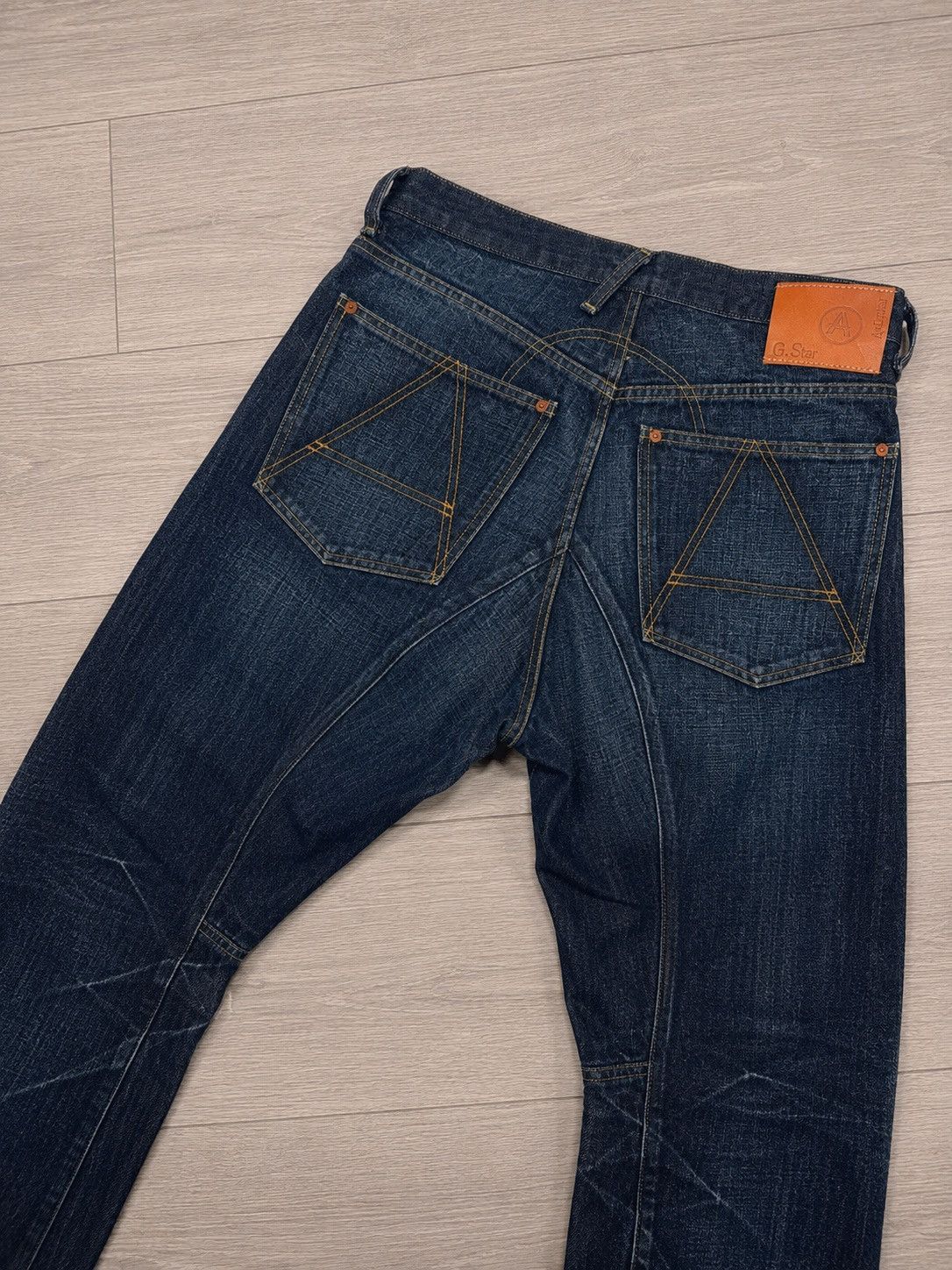 G-Star G-Star Raw A Crotch Jeans W32 L36 Dark Wash Y2K Rare Size US 32 / EU 48 - 2 Thumbnail