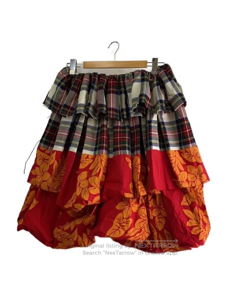 Comme des Garcons Comme Des Garcons size S Orange Vintage Patchwork Tulle De Size 22" - 1 Thumbnail