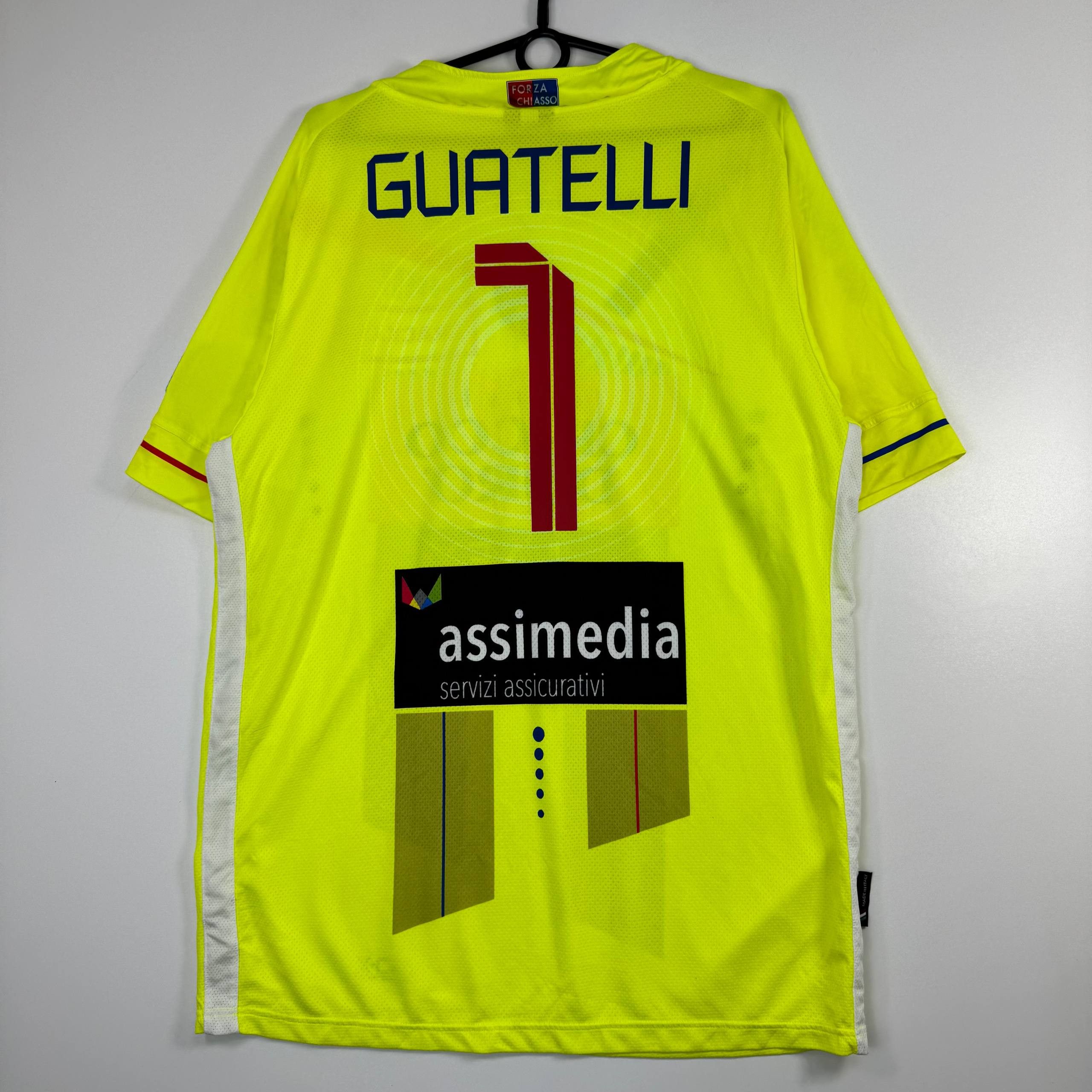 Other FC Chiasso Primato Match Worn Jersey Neon Mens Size 3XL Size US XXL / EU 58 / 5 - 9 Thumbnail