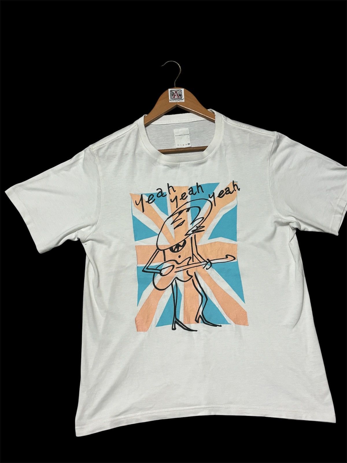 Number (N)ine 💥RARE💥NUMBER (N)INE UNION JACK BEATLES TSHIRT TEE🔥 Size US M / EU 48-50 / 2 - 3 Thumbnail