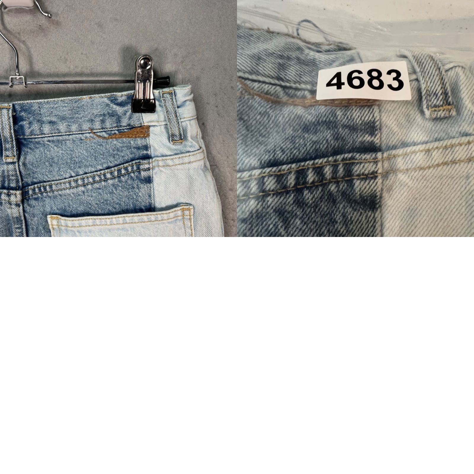 Mango Mango Denim Patchwork Maxi Skirt Womens Small Blue Cotton Patchwork Slit Bohemian 90s Womens (Spring, Summer, Fall) Shoes? Wait no. Size 28" / US 6 / IT 42 - 8 Thumbnail