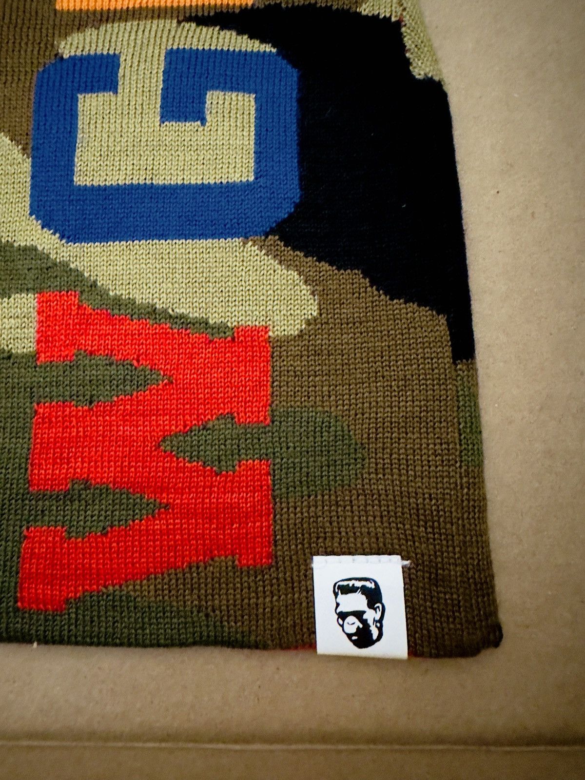 Bape {BNWT} Bape WGM Shark Camo/Red Beanie Size ONE SIZE - 3 Thumbnail