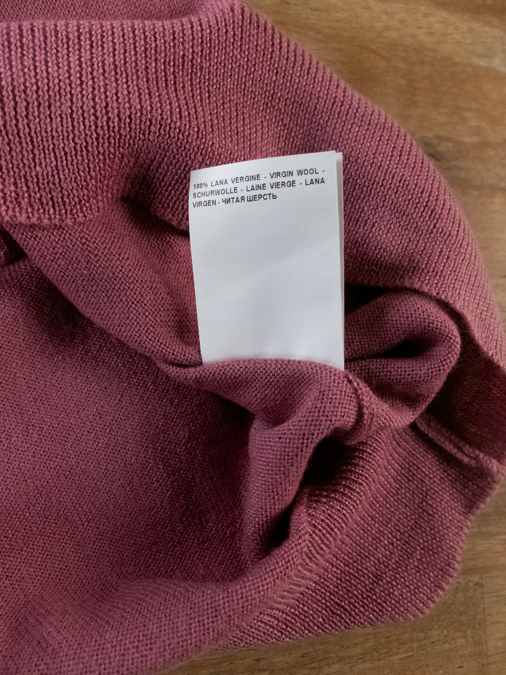 Gran Sasso GRAN SASSO for Fedele pink crewneck wool sweater 3XL Size US XXL / EU 58 / 5 - 6 Thumbnail
