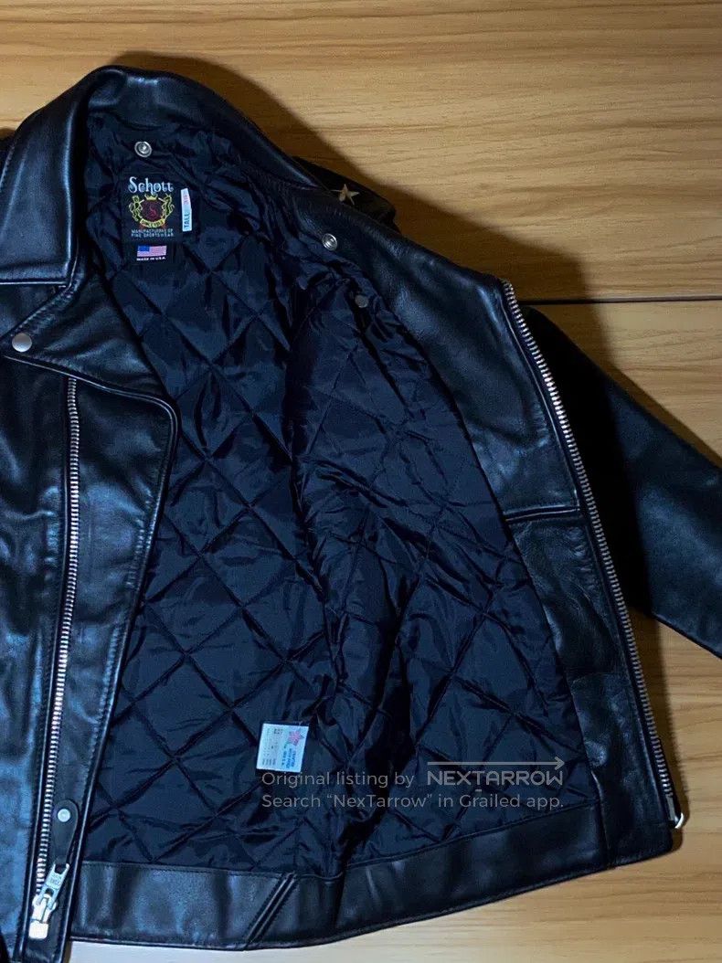 Schott Schott Leather coat Size US XS / EU 42 / 0 - 4 Thumbnail