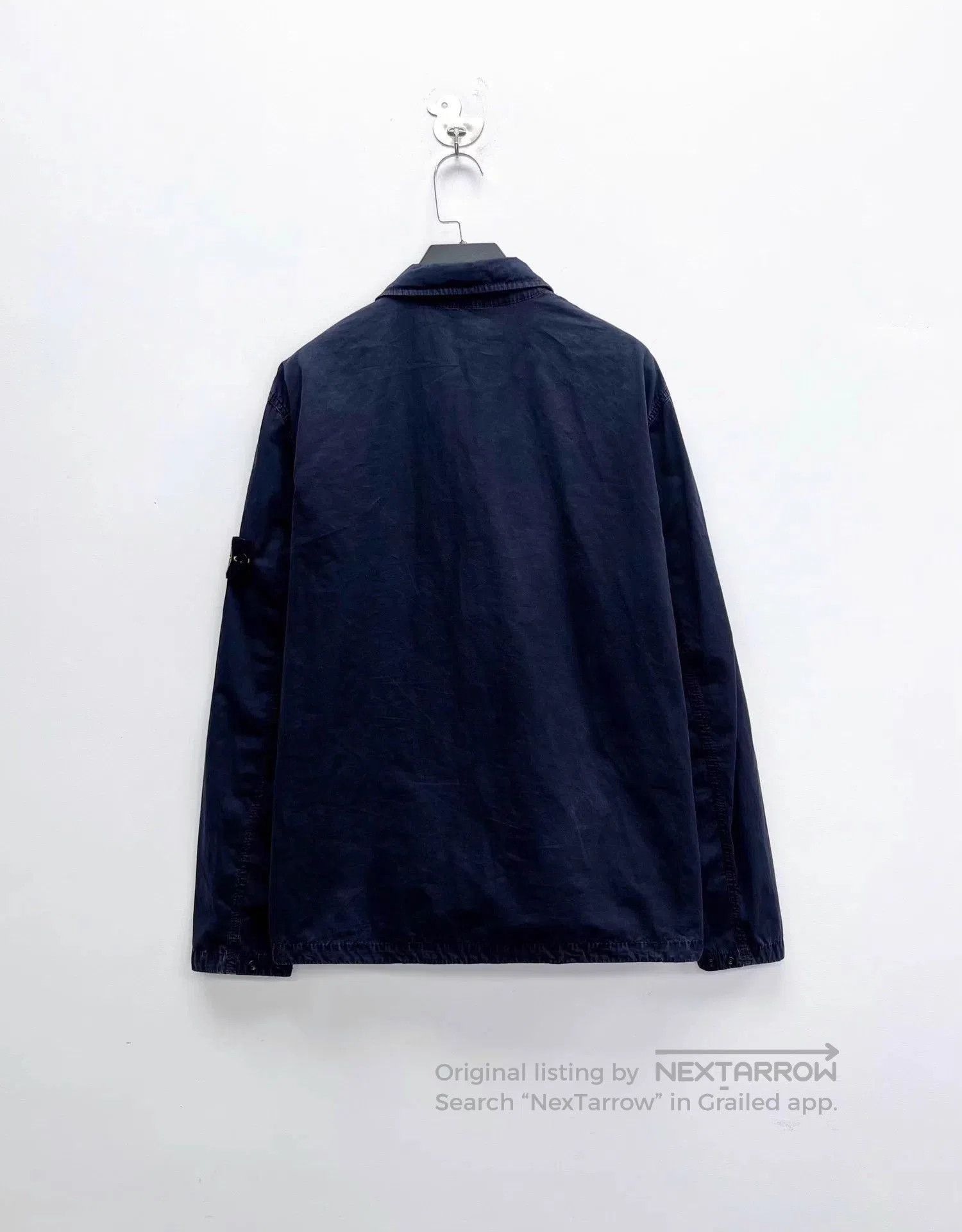 Stone Island Blue Zip-Front Long Sleeve Jacket. Size US L / EU 52-54 / 3 - 2 Thumbnail