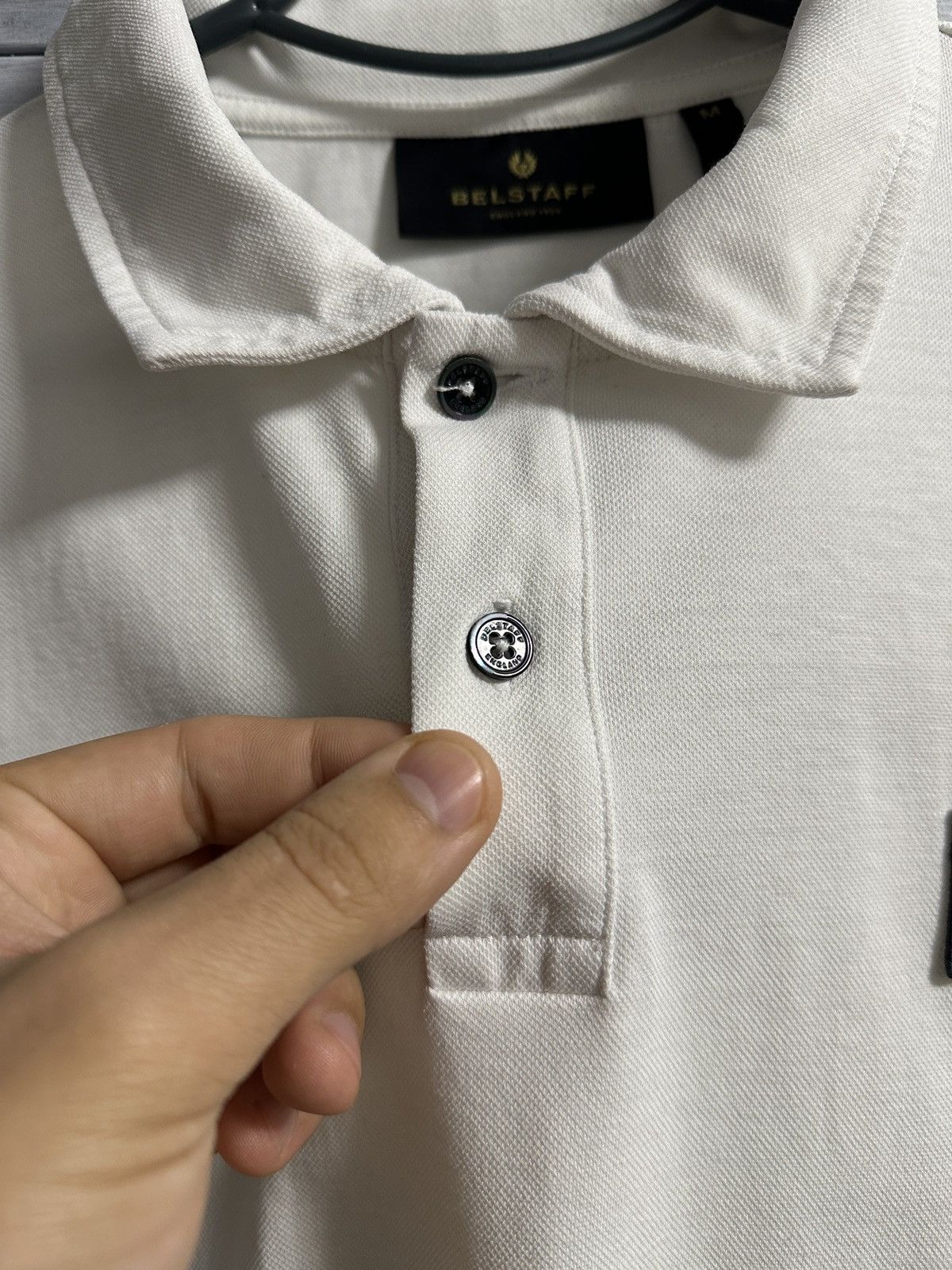 Belstaff Rare Luxury Polo Belstaff Patch program small logo Size US M / EU 48-50 / 2 - 3 Thumbnail