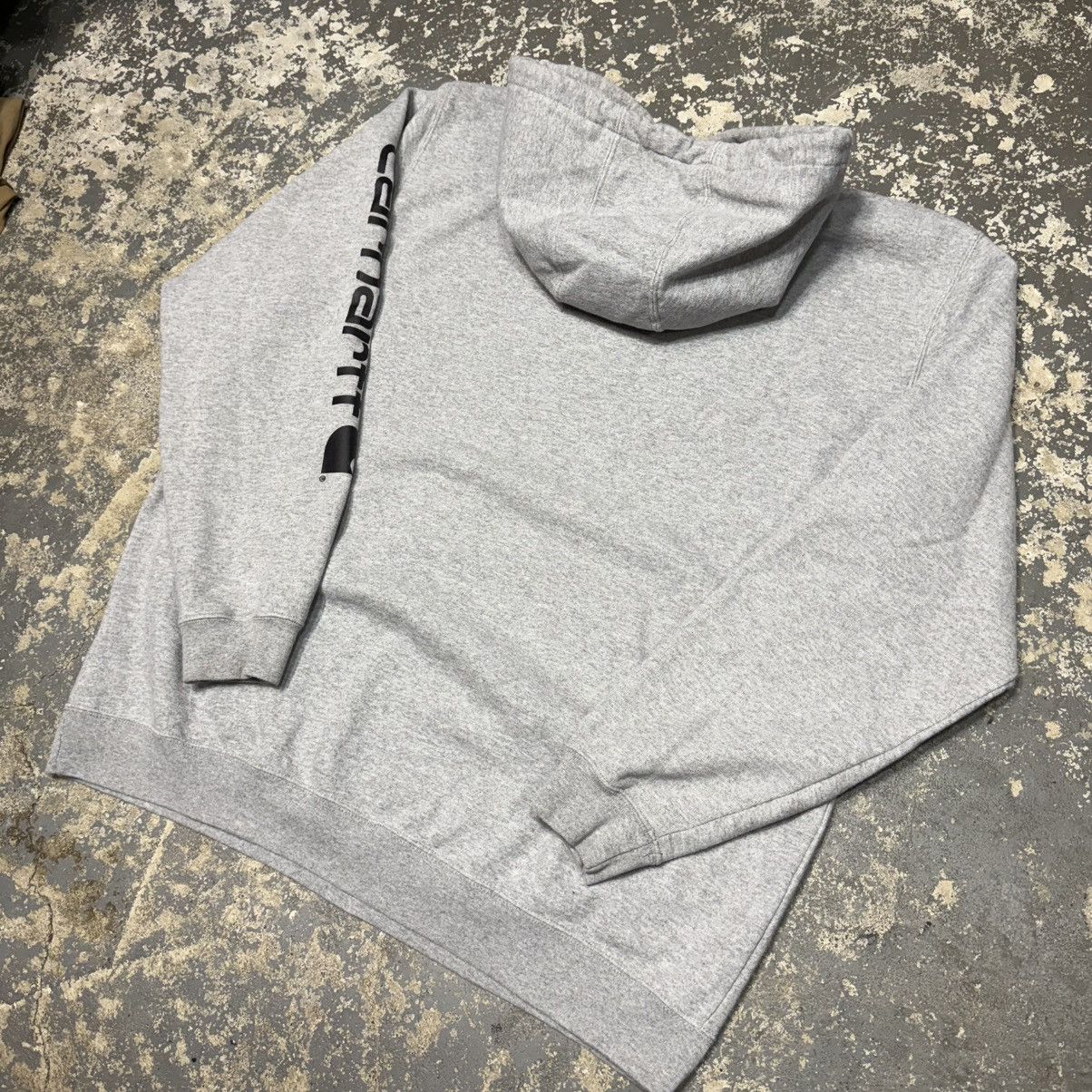 Carhartt Vintage Carhartt Grey Hoodie Sweatshirt Size US XL / EU 56 / 4 - 7 Thumbnail