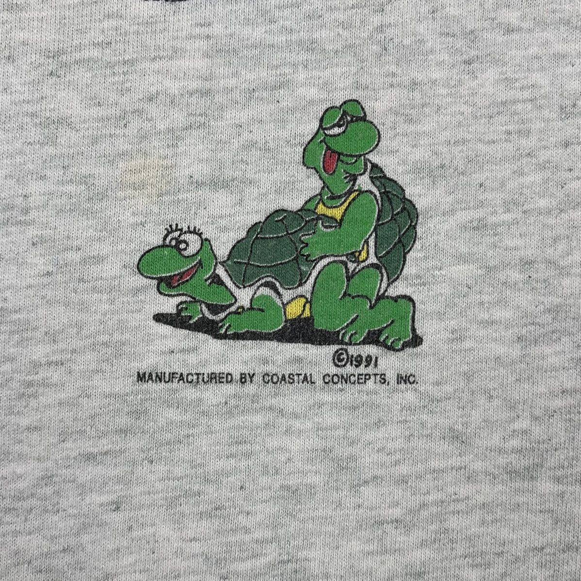 Vintage Vintage Turtle Sex position 18+ porn single stitch tee 1991 Size US XL / EU 56 / 4 - 6 Thumbnail