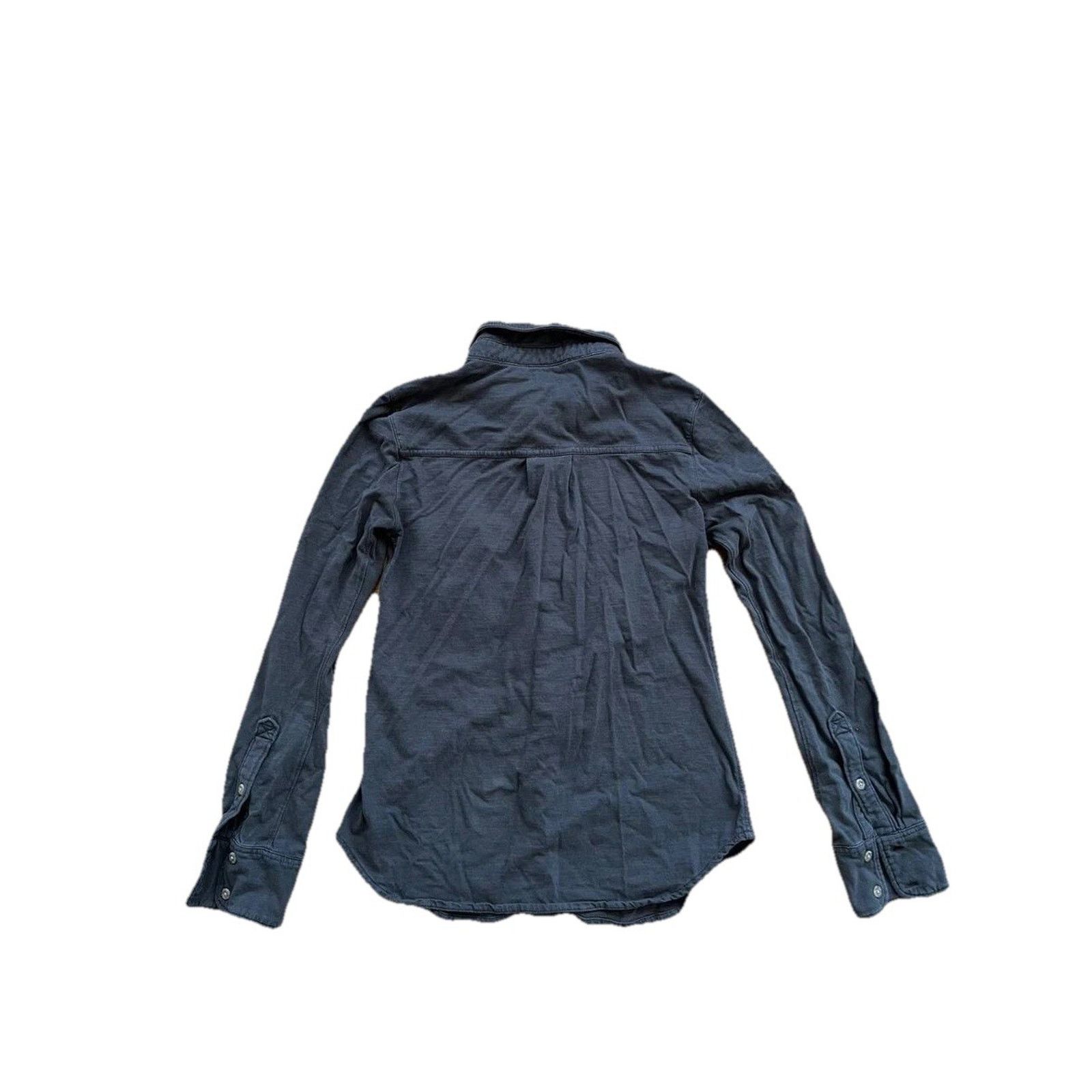 Faherty Faherty Laguna Organic Cotton Shirt Lond Black Small A000866 Size S / US 4 / IT 40 - 8 Thumbnail