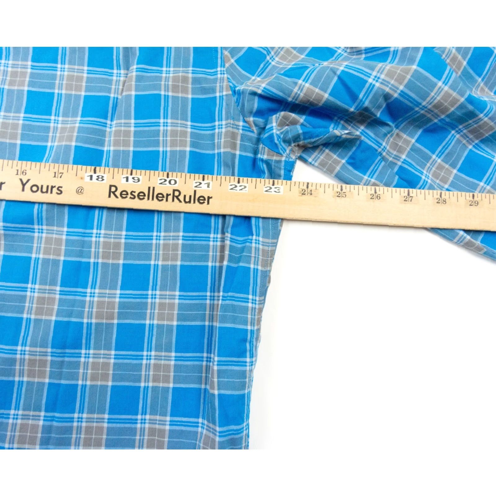 Bonobos Bonobos Blue Plaid Check Long Sleeve Button Down Shirt Men's XL Slim Fit Preppy Size US XL / EU 56 / 4 - 7 Thumbnail