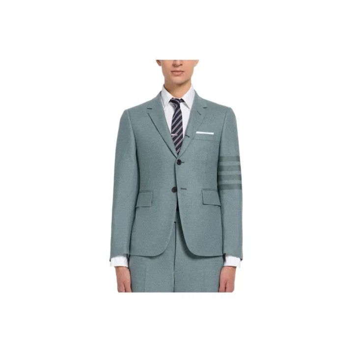 Thom Browne Thom Browne FW22 Four Stripe Men's Blazer Size US S / EU 44-46 / 1 - 1 Thumbnail