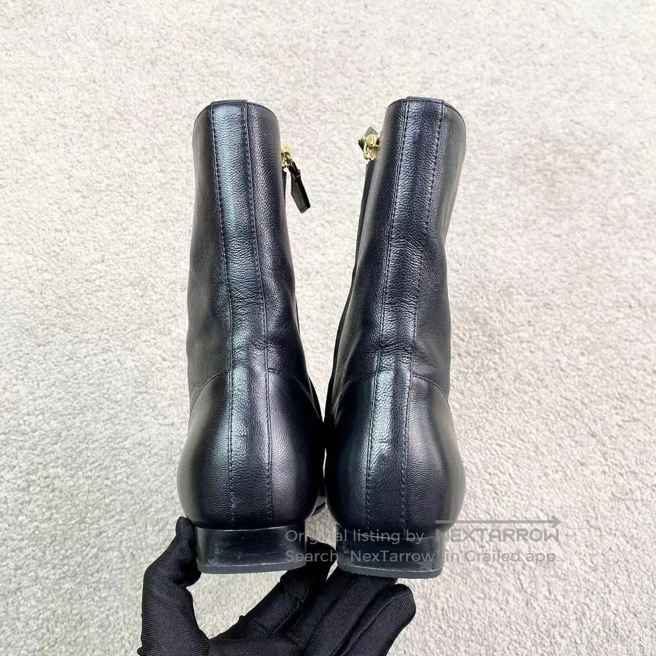 Hermes Hermes Goatskin booties for outdoor recreation| Size US 5.5 / IT 35.5 - 7 Thumbnail