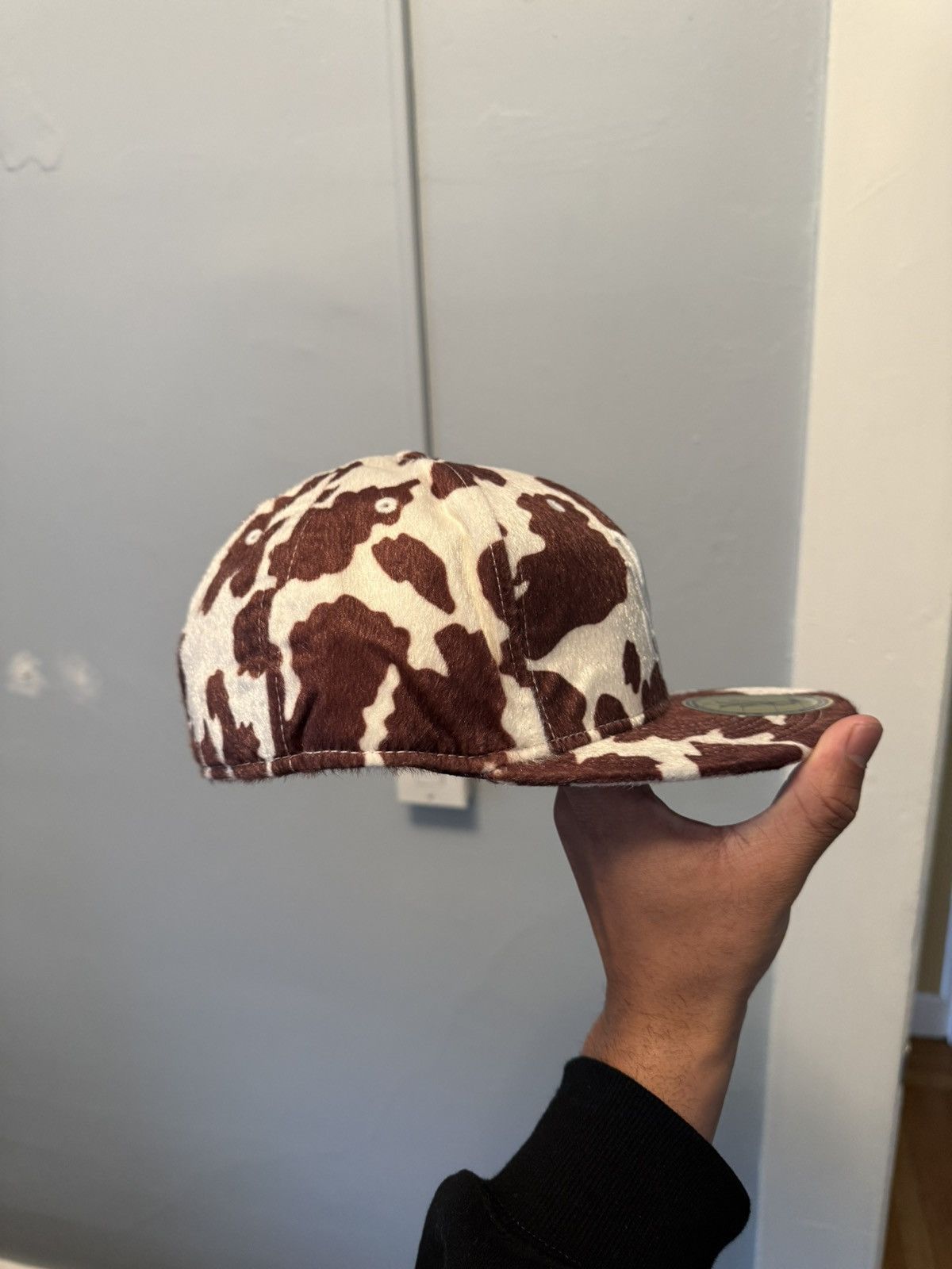 Other YVL Fitted Hat in Cow Hide Size ONE SIZE - 3 Thumbnail