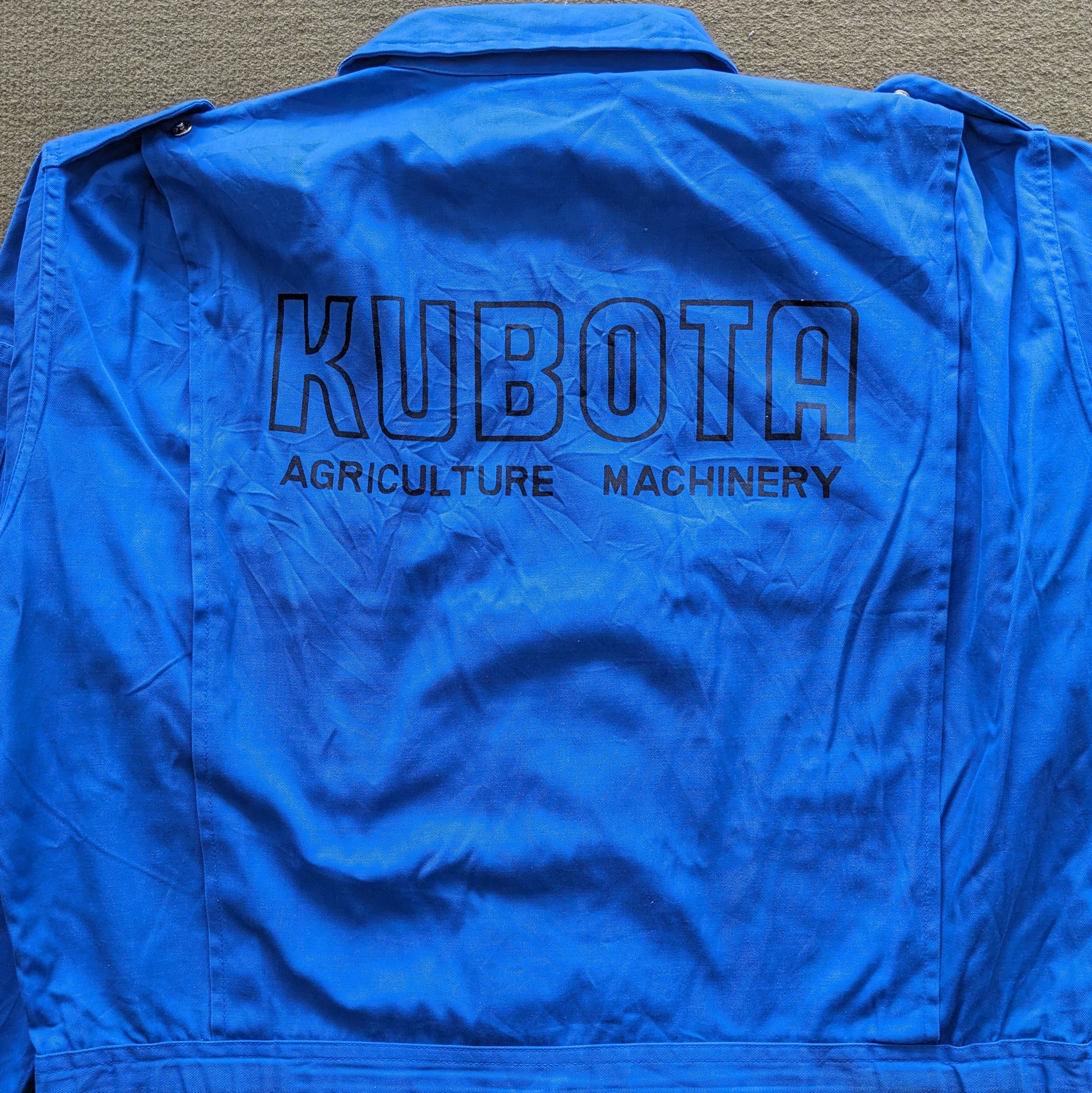 Other Vintage KUBOTA Agriculture Machinery Coverall Jacket Size US XL / EU 56 / 4 - 2 Thumbnail