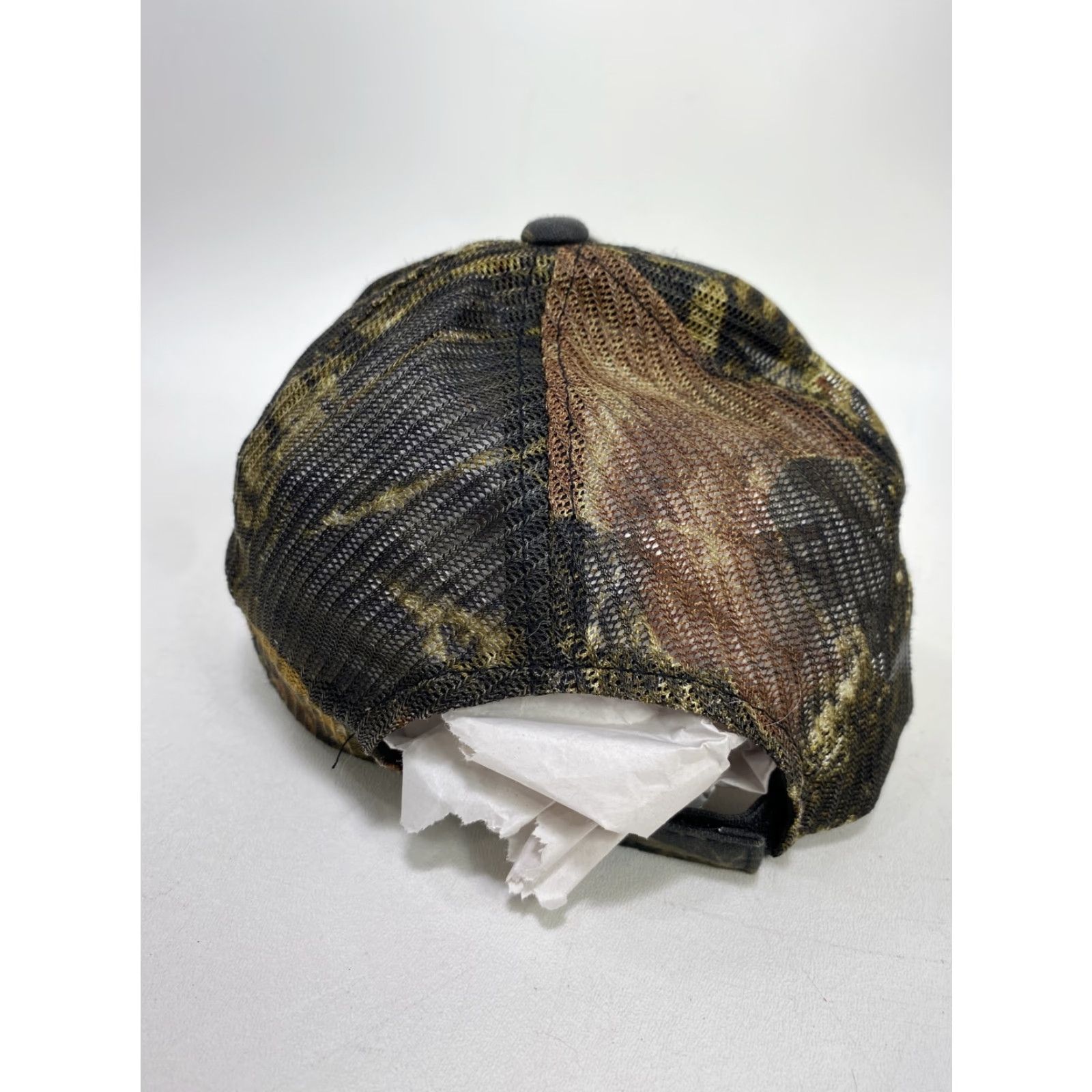 Vintage VINTAGE Outdoor Cap CHEMSEARCH Mossy Oak Break Up Camouflage Strapback Hat Cap Size ONE SIZE - 6 Thumbnail