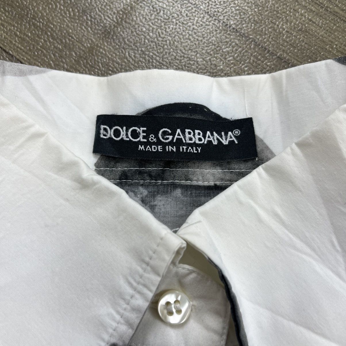 Dolce & Gabbana Vintage Dolce & Gabbana Polkadot Blouse Shirt Luxury Size S / US 4 / IT 40 - 3 Thumbnail